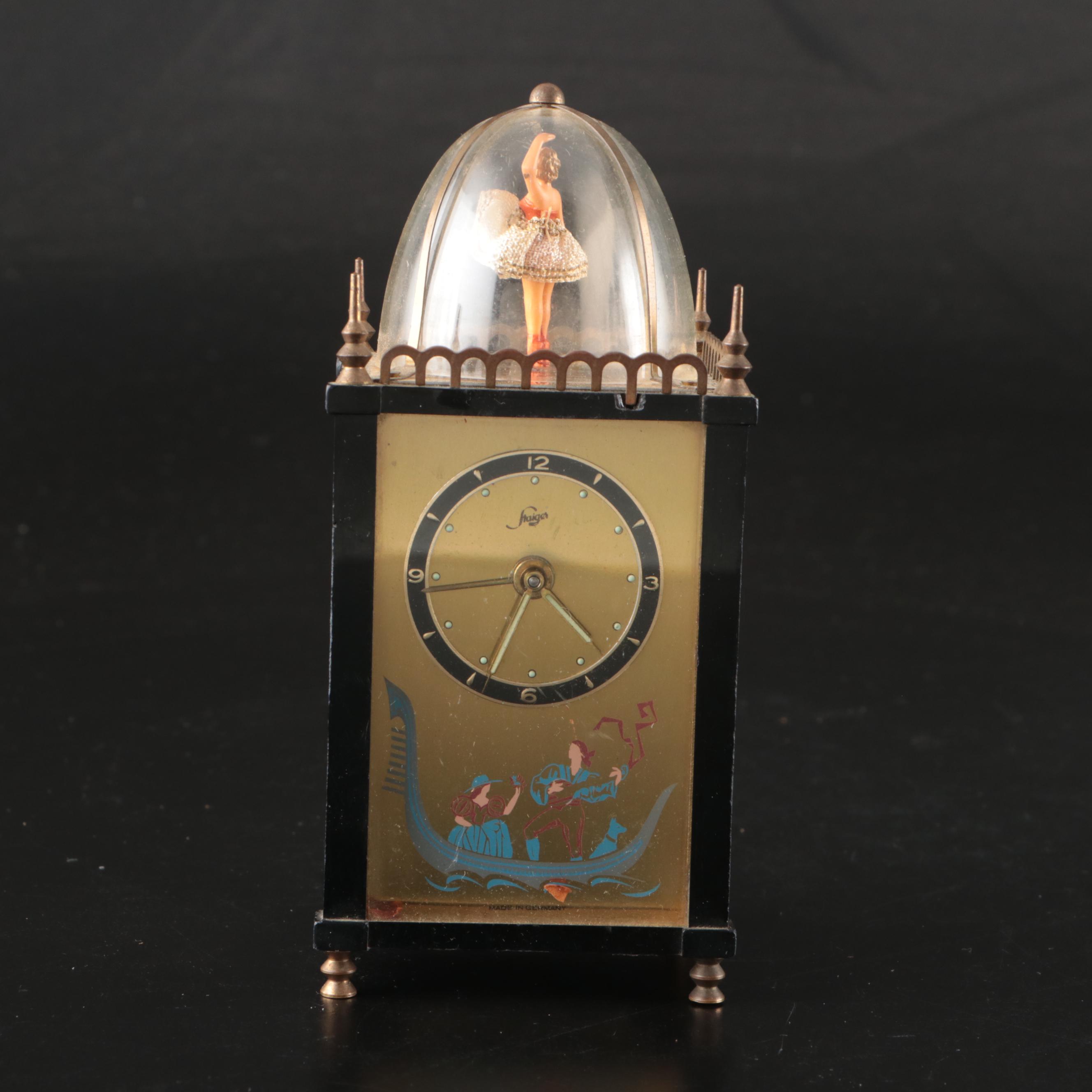 Howard Miller and Paul Sebastian Desk Clocks with Staiger Alarm Clock