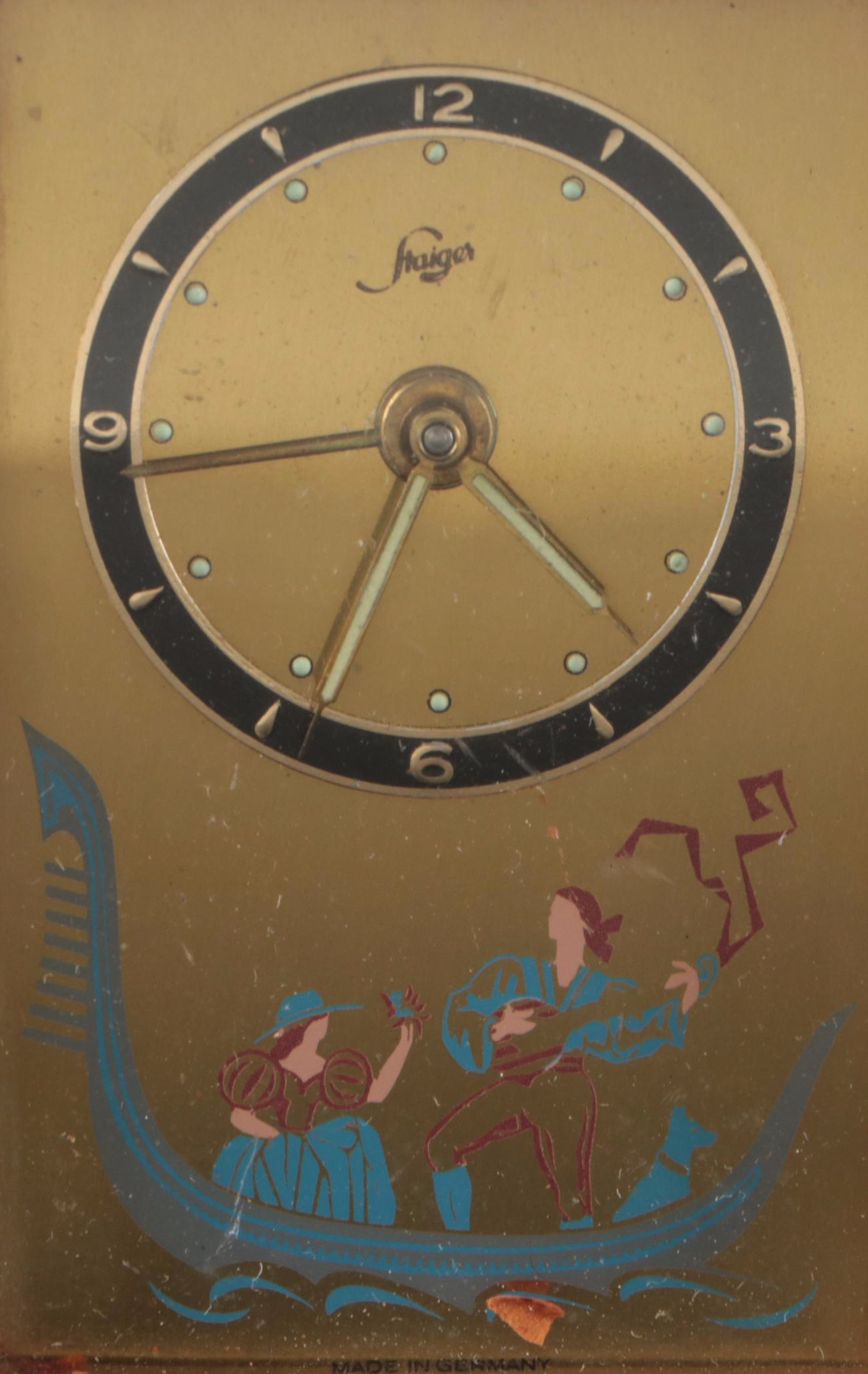 Howard Miller and Paul Sebastian Desk Clocks with Staiger Alarm Clock