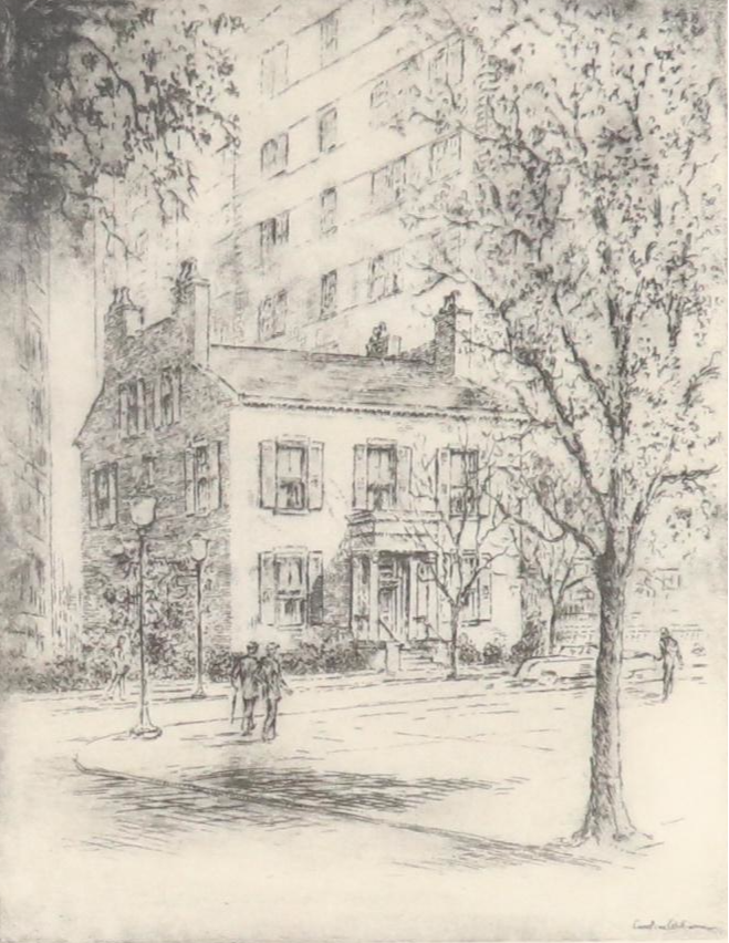 Halftones After Caroline Williams of 19th Century Cincinnati Scenes