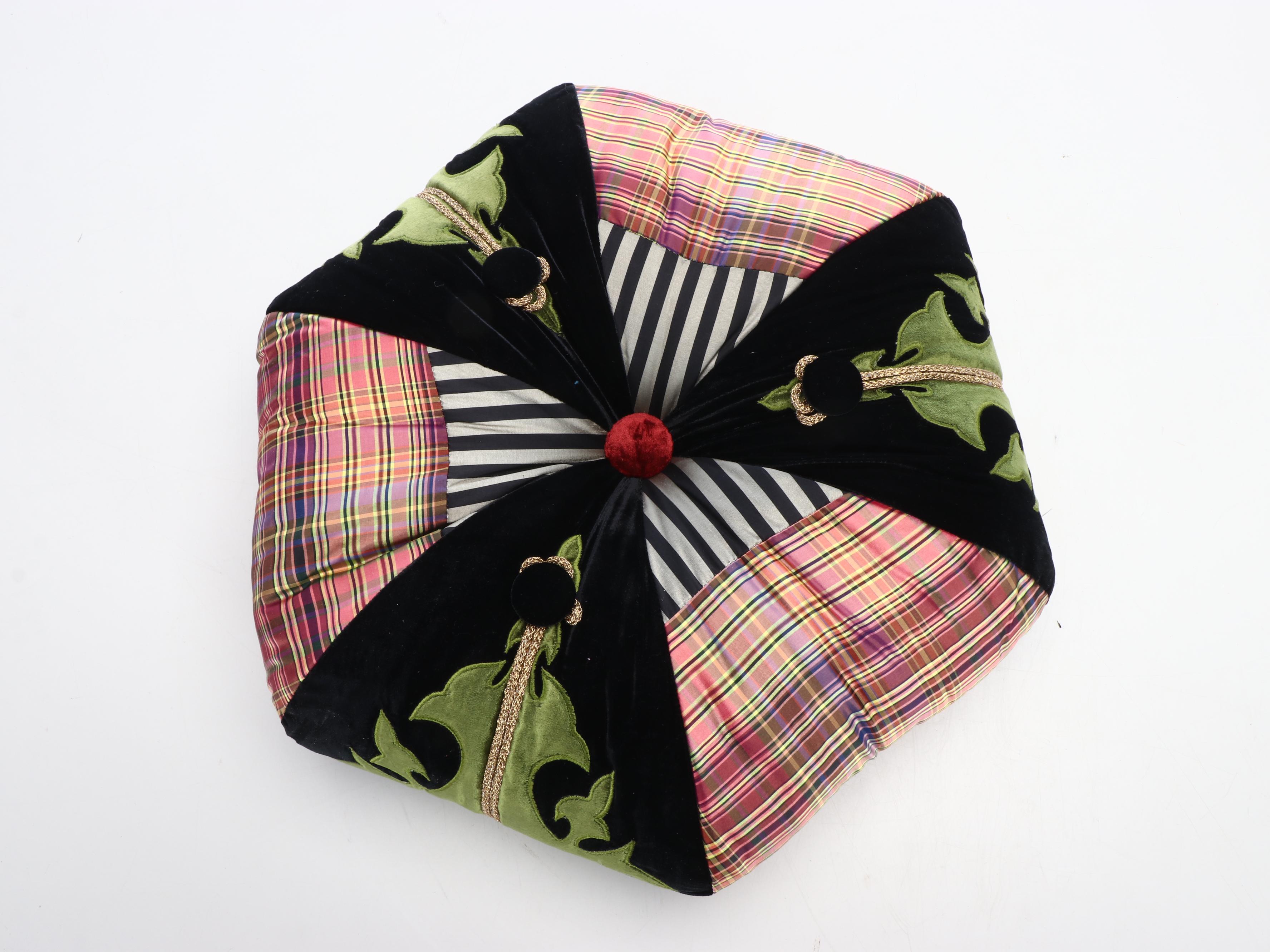 MacKenzie-Childs Two-Piece Footstool