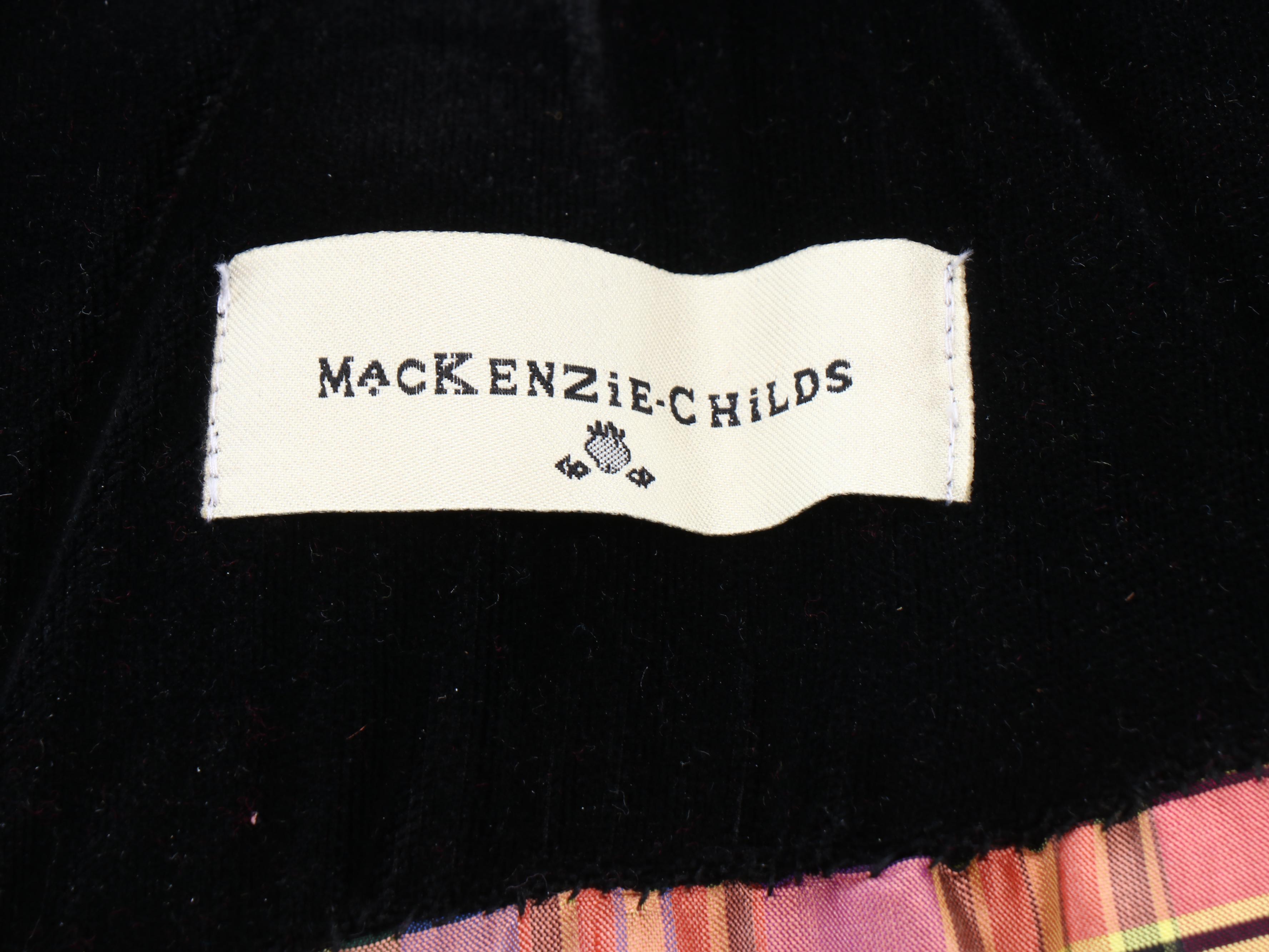 MacKenzie-Childs Two-Piece Footstool