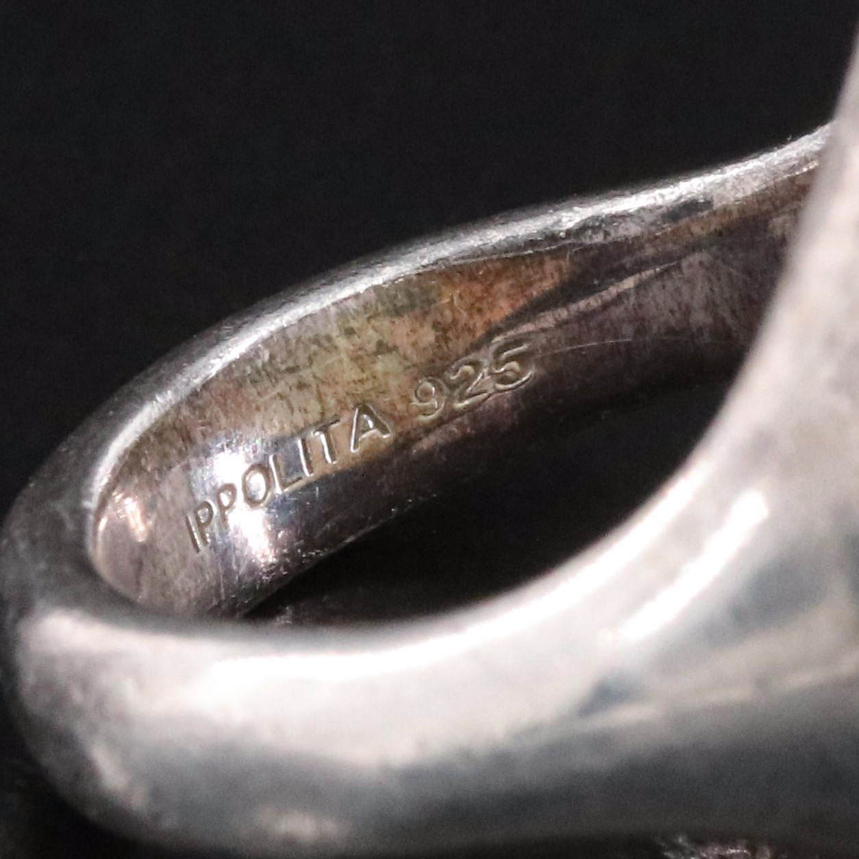 Ippolita Rock Candy Prince Sterling Quartz and Mother of Pearl Ring