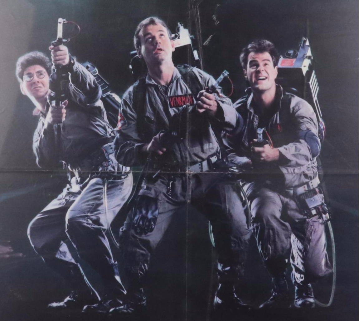 "Ghostbusters" Offset Lithograph Movie Poster