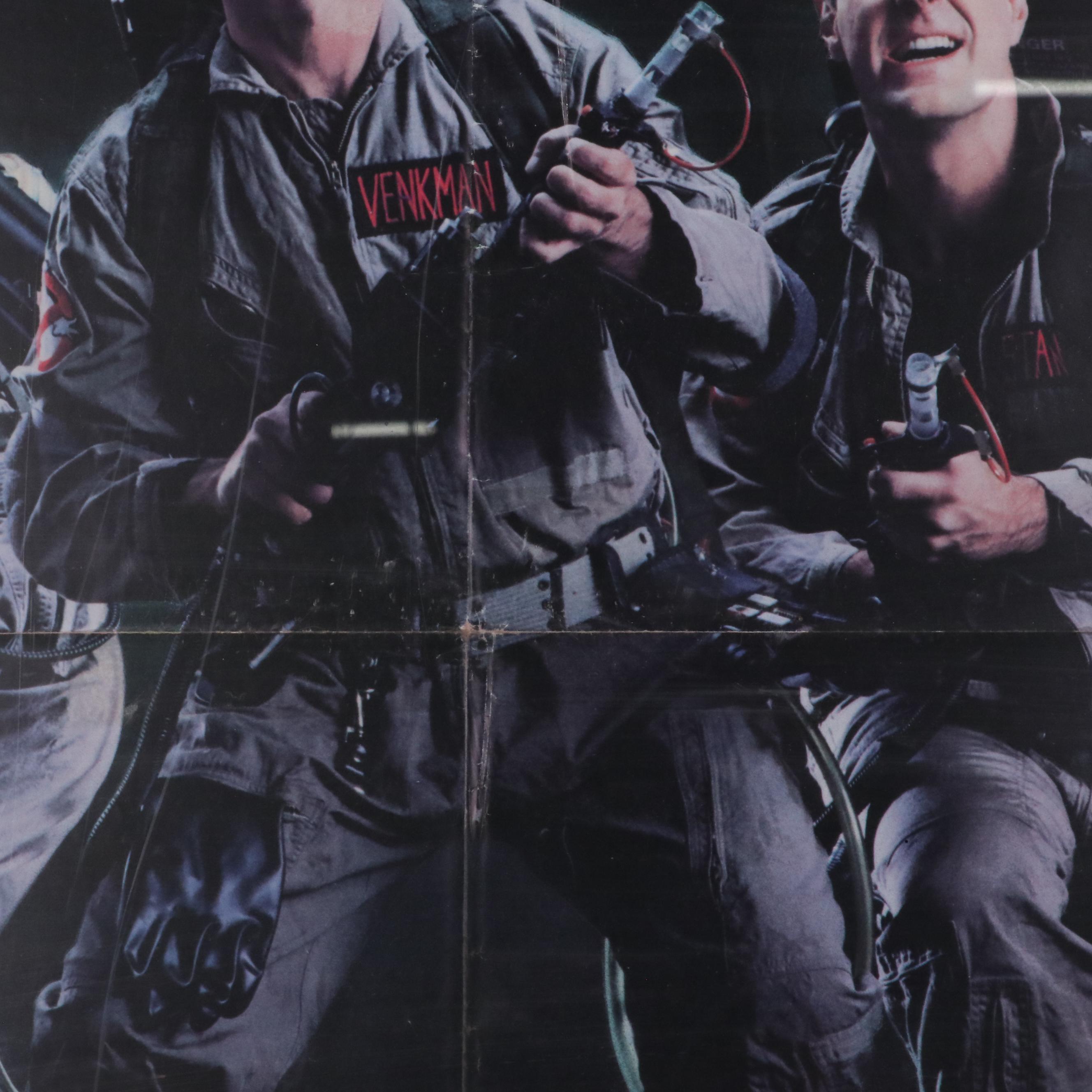 "Ghostbusters" Offset Lithograph Movie Poster