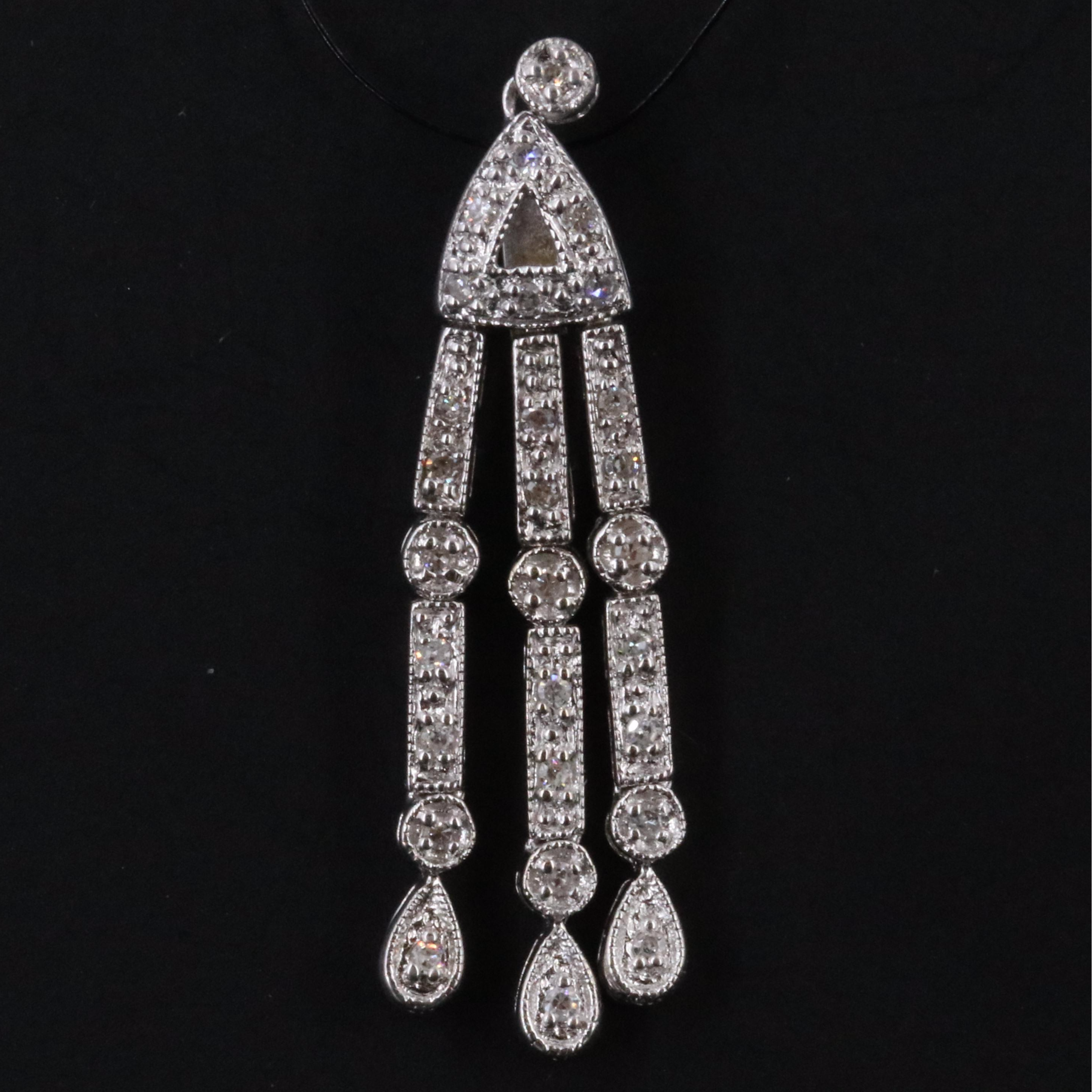 14K 0.26 CTW Diamond Pendant