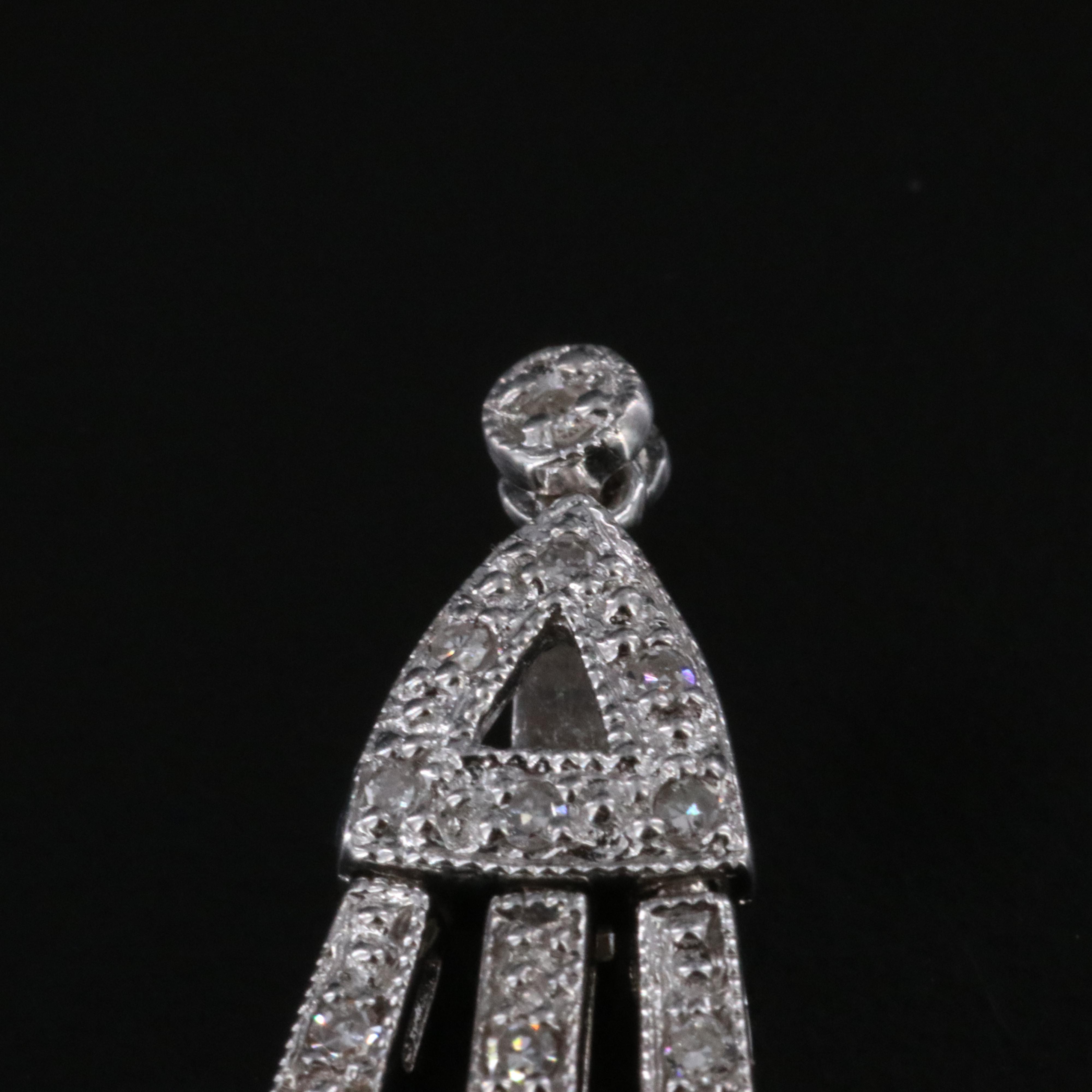 14K 0.26 CTW Diamond Pendant