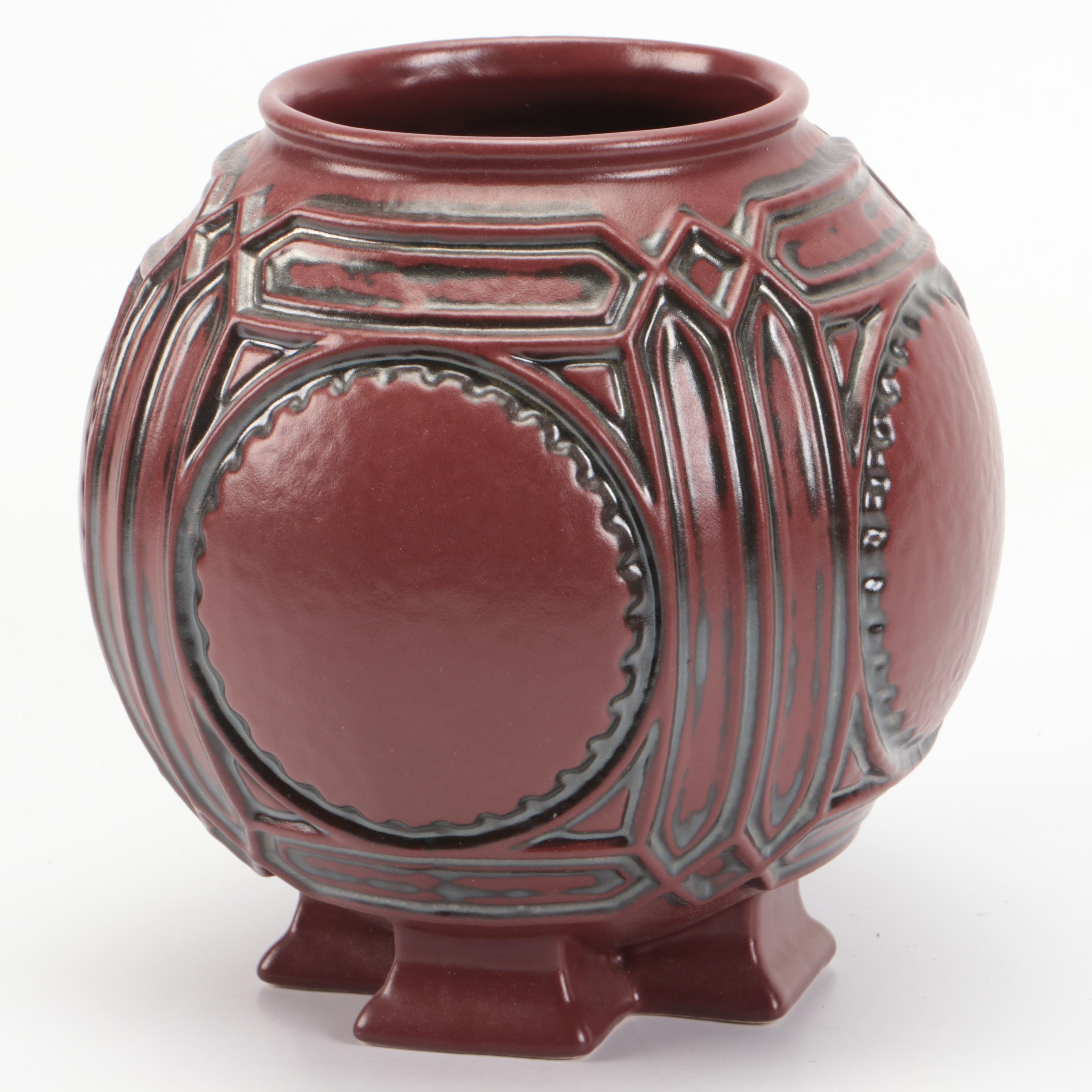 Haeger Pottery Frank Lloyd Wright Collection Ceramic Vase