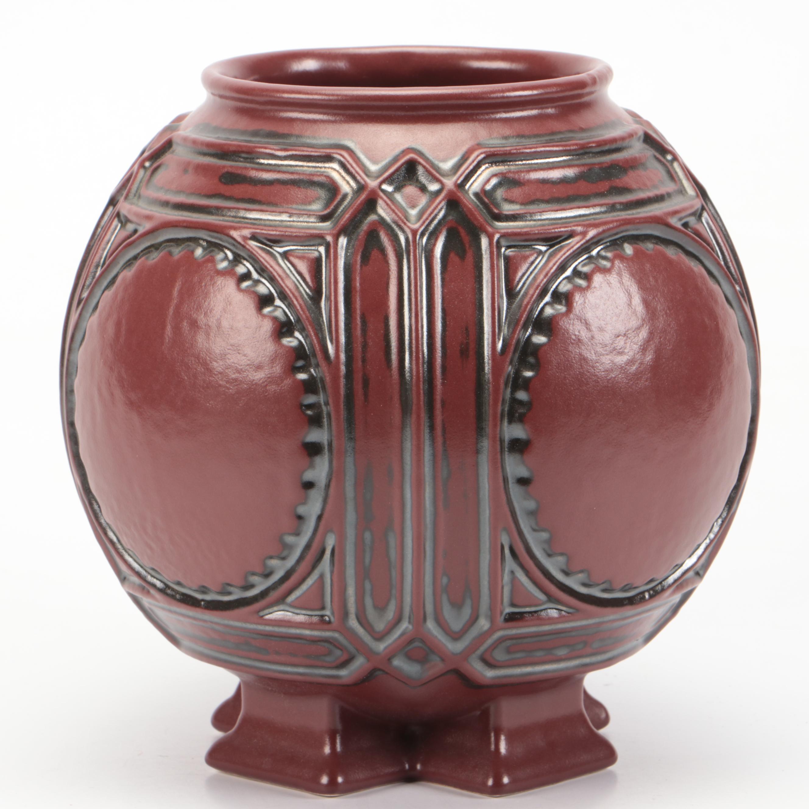 Haeger Pottery Frank Lloyd Wright Collection Ceramic Vase