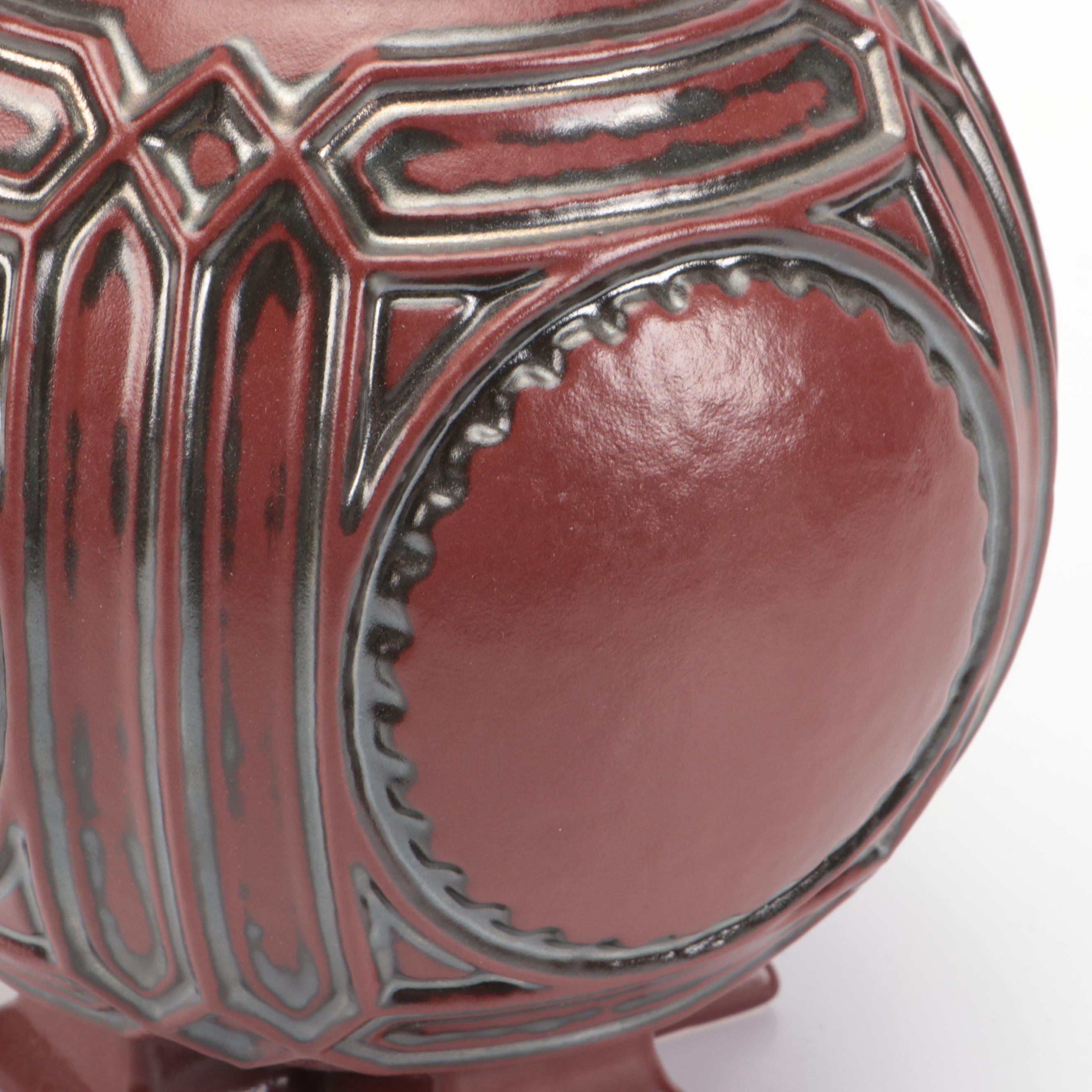 Haeger Pottery Frank Lloyd Wright Collection Ceramic Vase