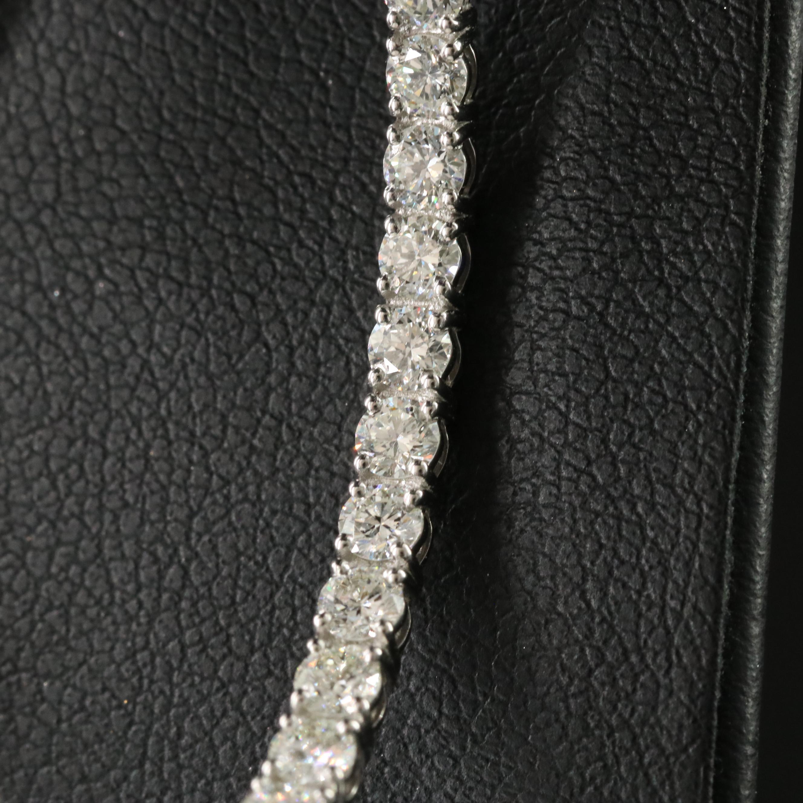 Platinum 6.39 CTW Diamond Inside-Out Hoop Earrings