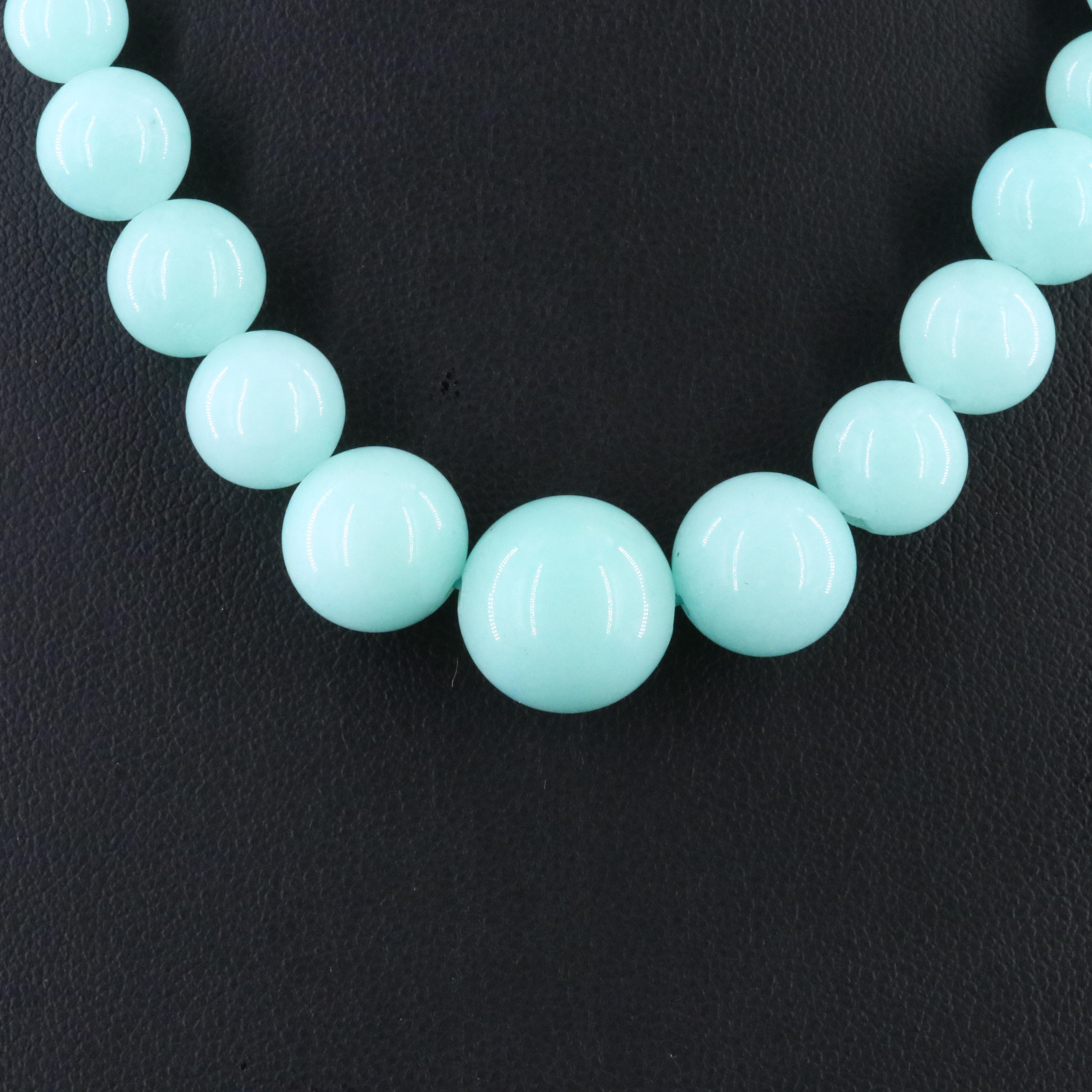 Graduated Quartzite Necklace