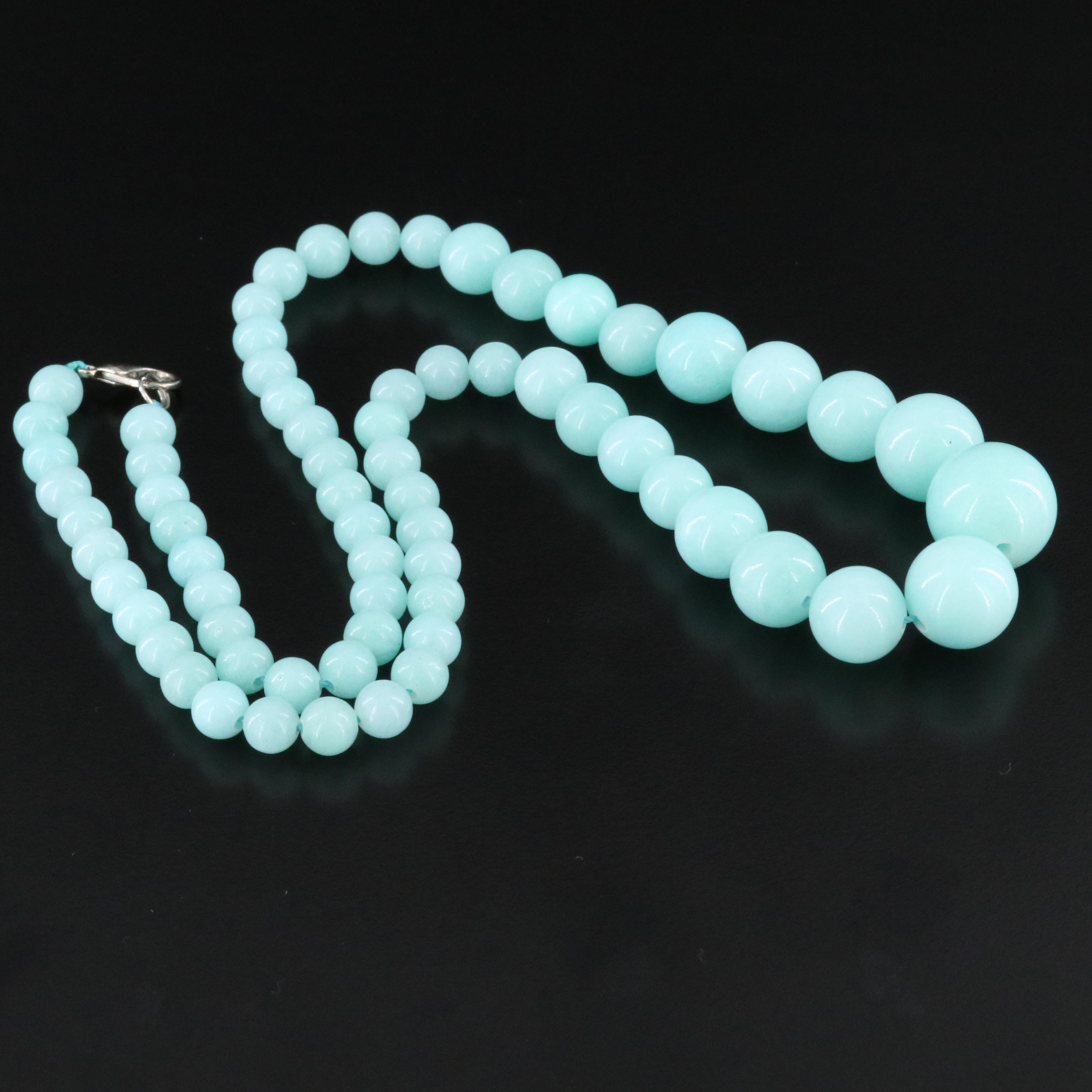 Graduated Quartzite Necklace