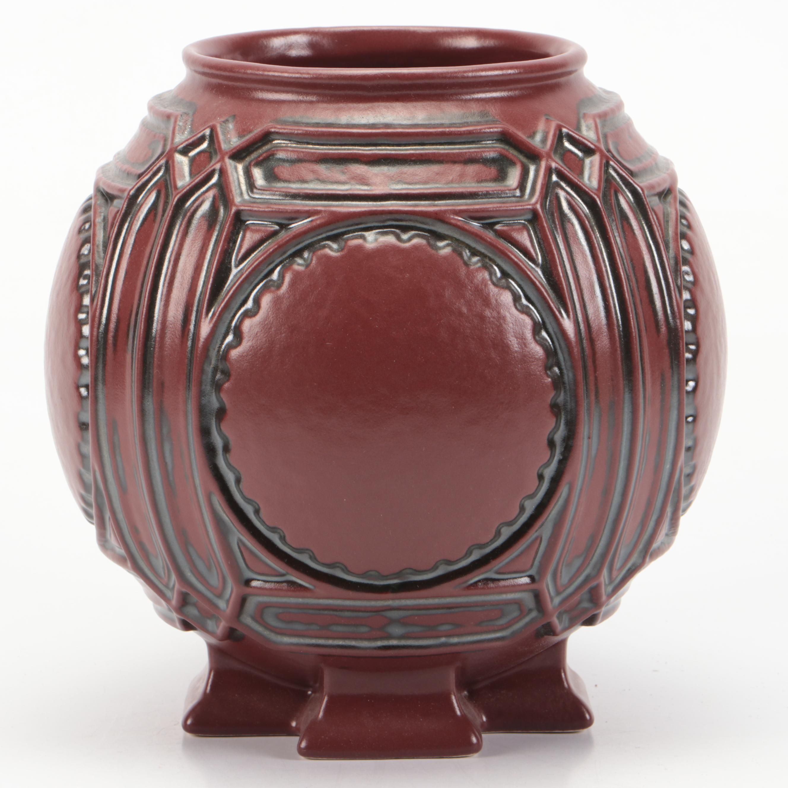 Haeger Pottery Frank Lloyd Wright Collection Ceramic Vase