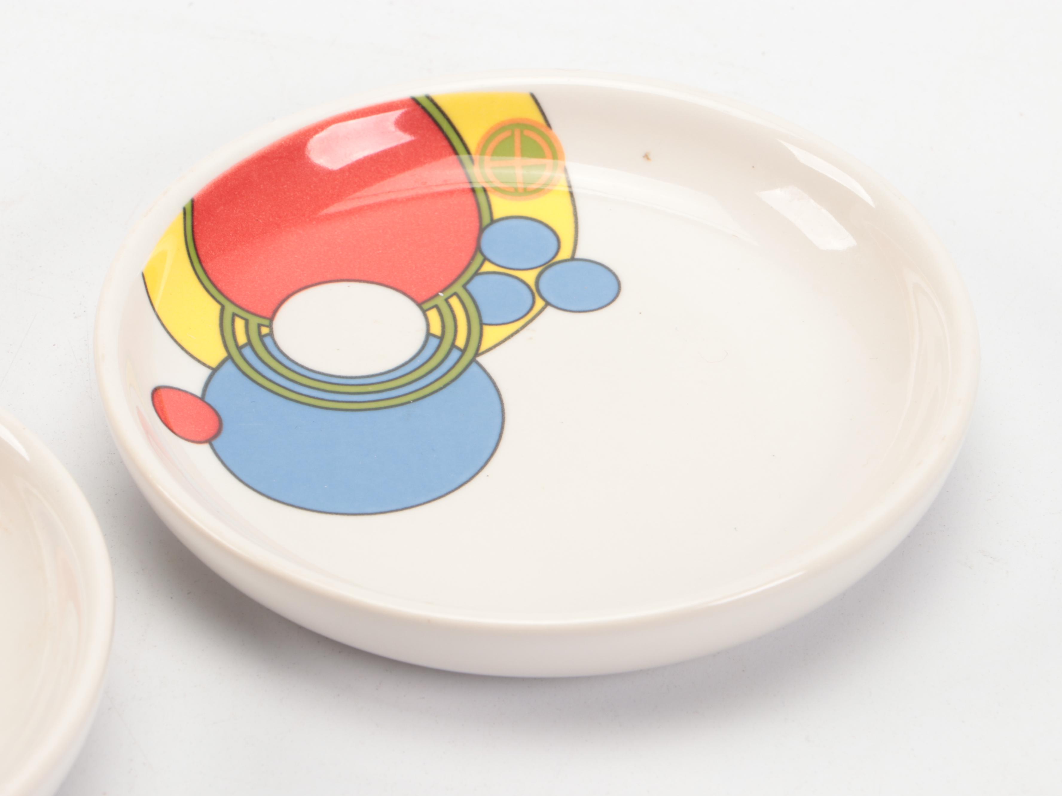 Frank Lloyd Wright Collection "Cabaret" Ceramic Plates