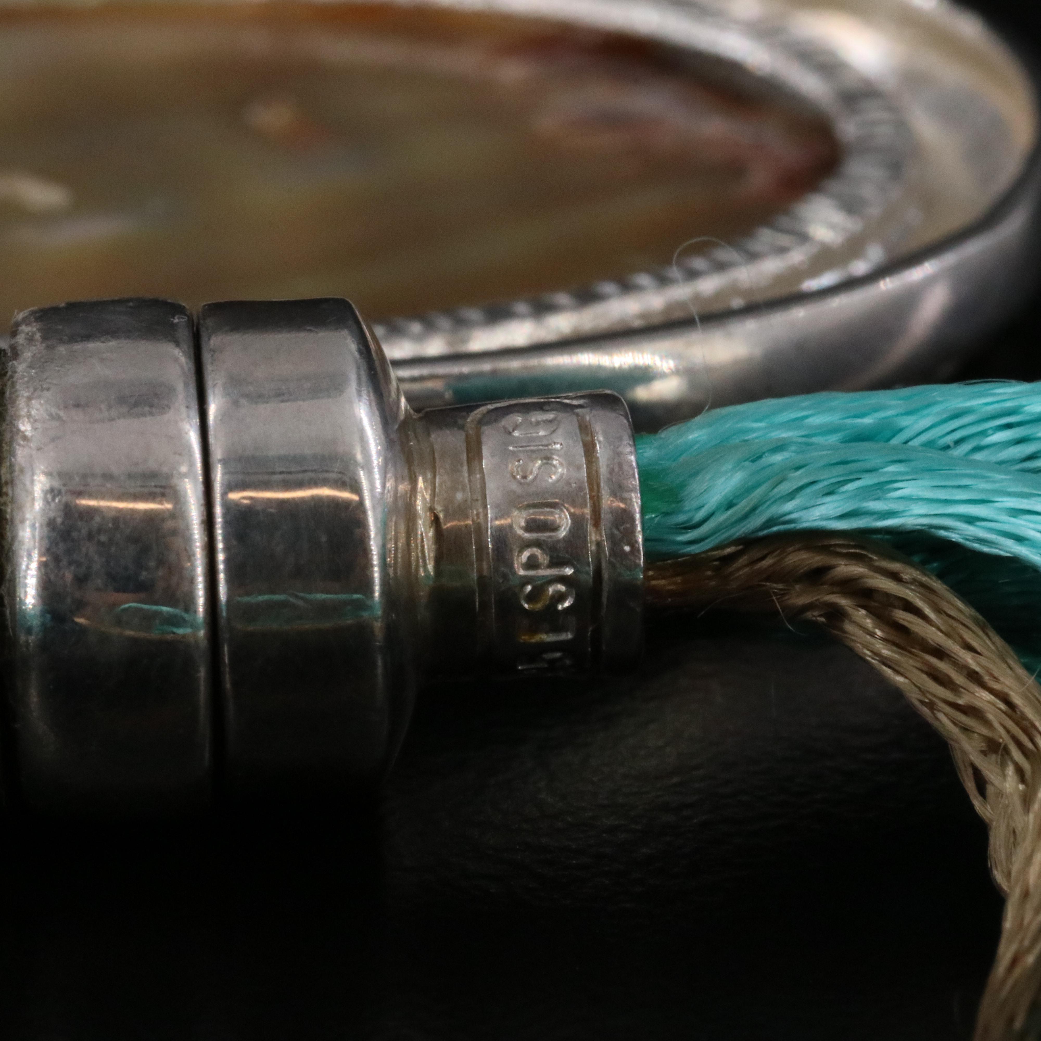 Joseph Esposito Sterling Abalone Necklace