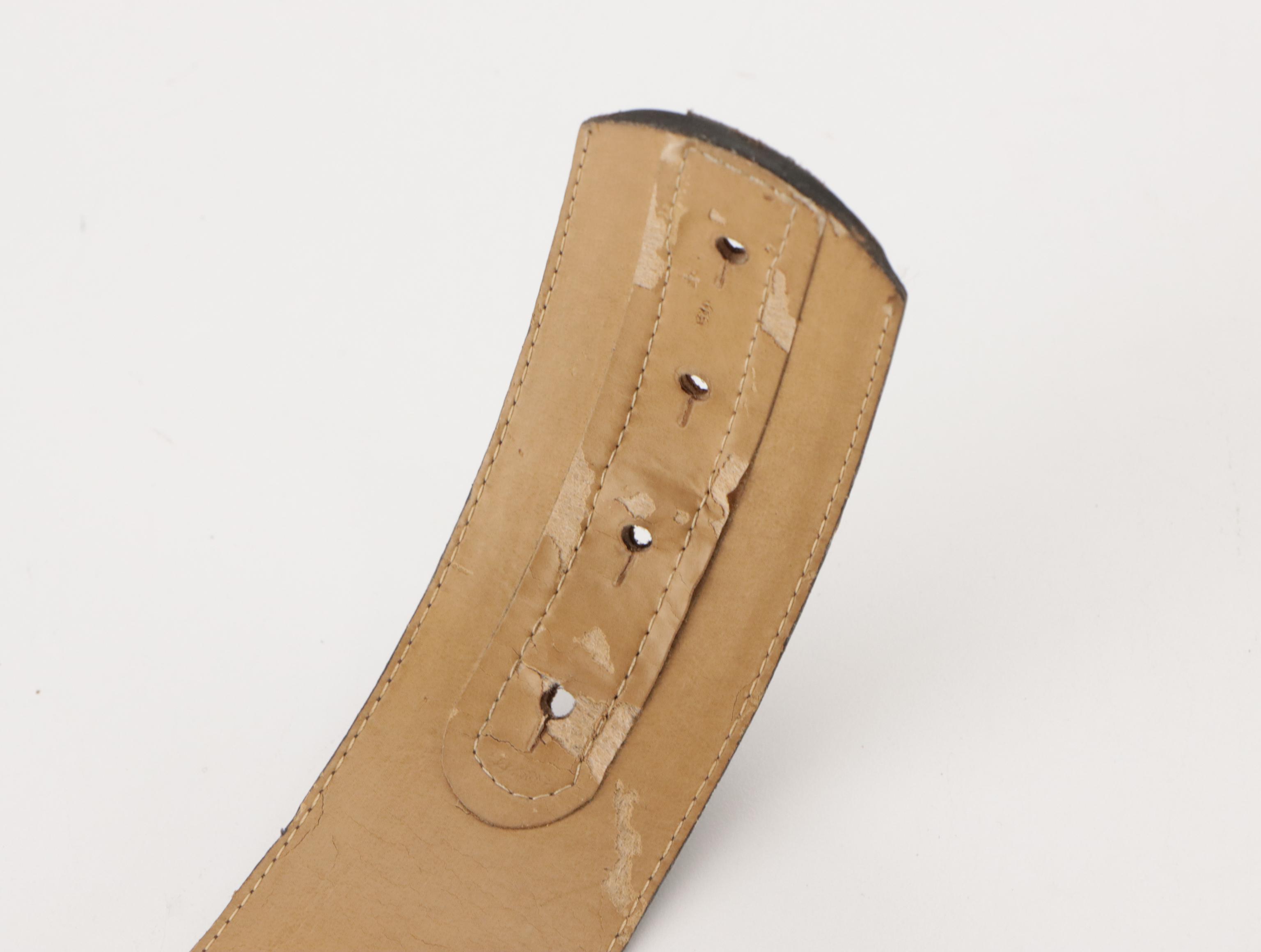 Worth Shiny Croc Embossed, Lizardskin, and More Leather Belts, Other Jewel Belt