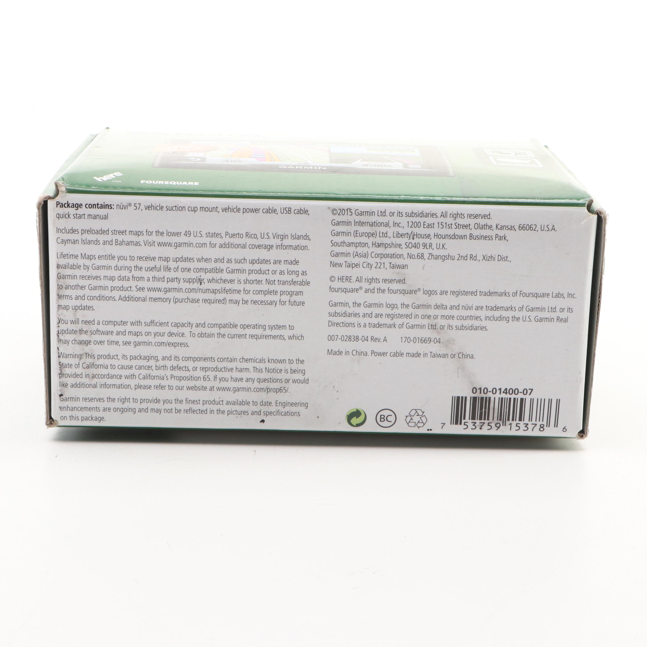 Garmin nüvi 57LM GPS