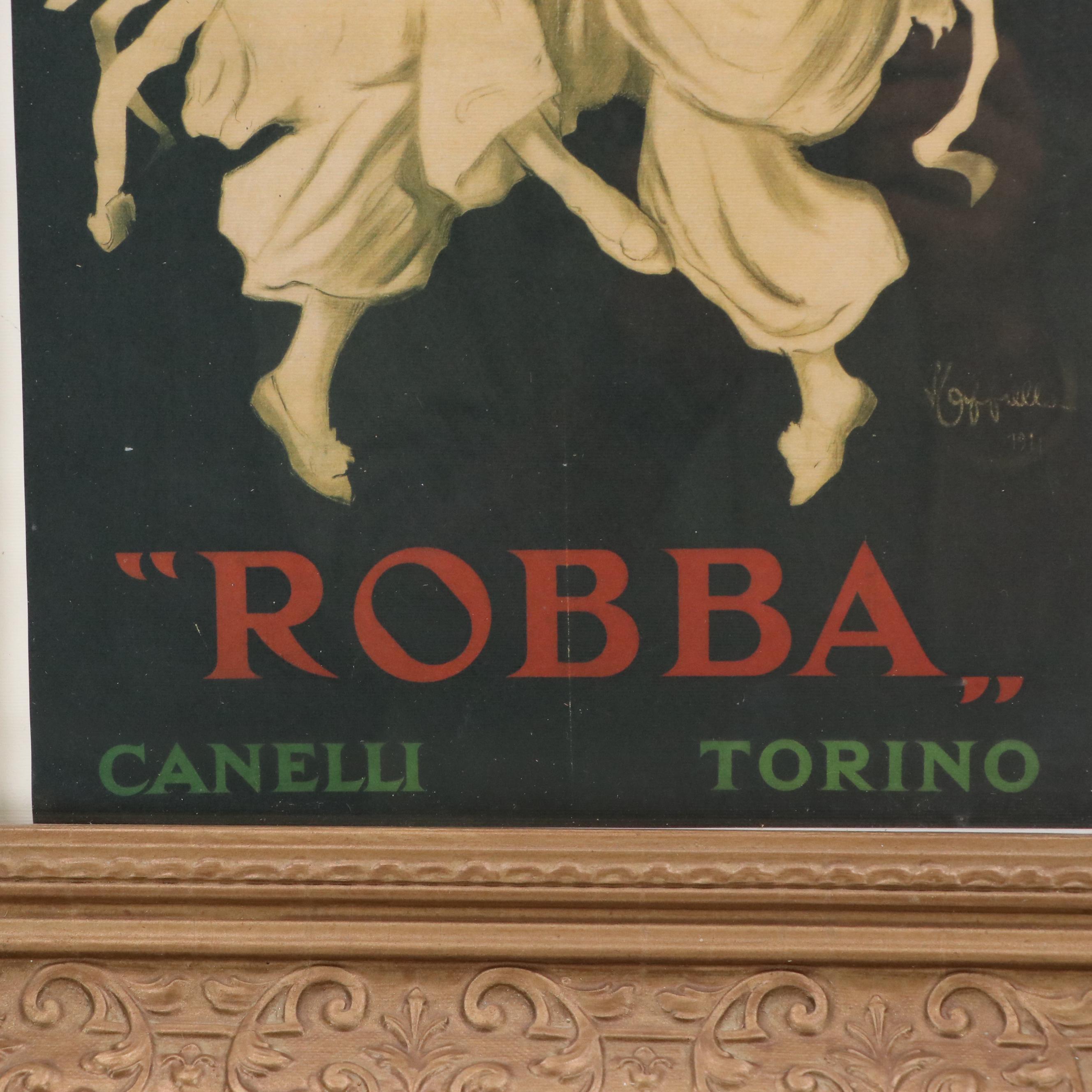 After Leonetto Cappiello Offset Lithograph "Robba"