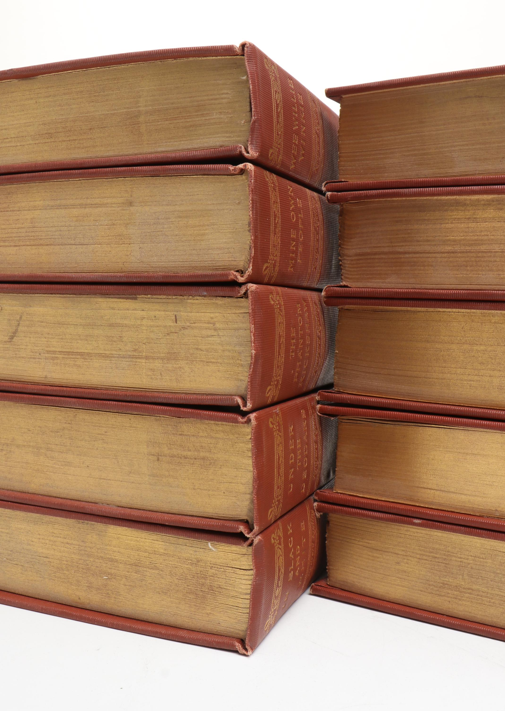 "The Works of Rudyard Kipling" Ten-Volume Set, circa 1900