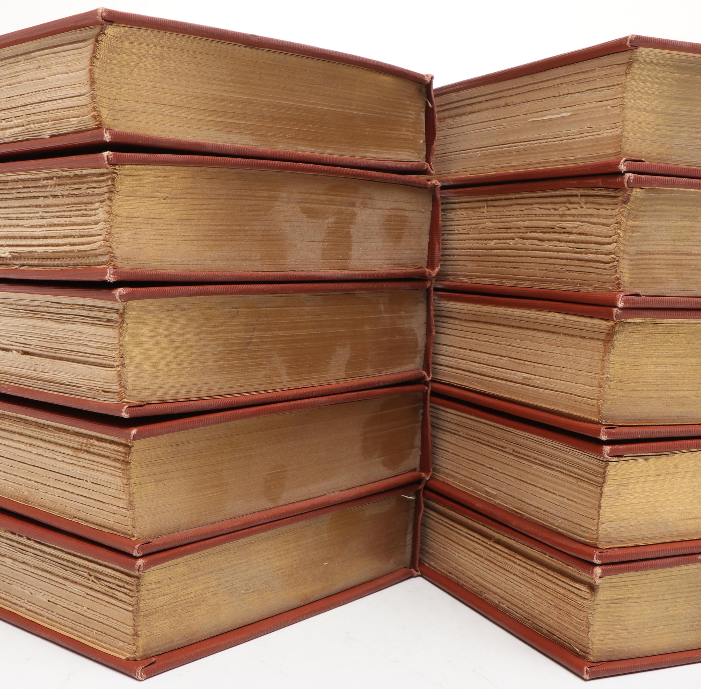 "The Works of Rudyard Kipling" Ten-Volume Set, circa 1900