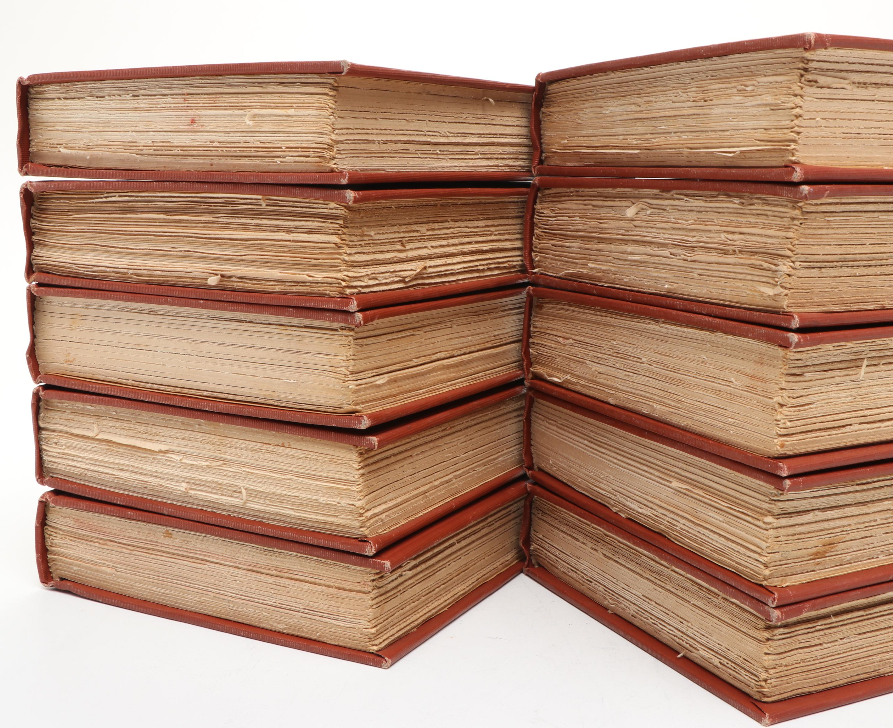 "The Works of Rudyard Kipling" Ten-Volume Set, circa 1900