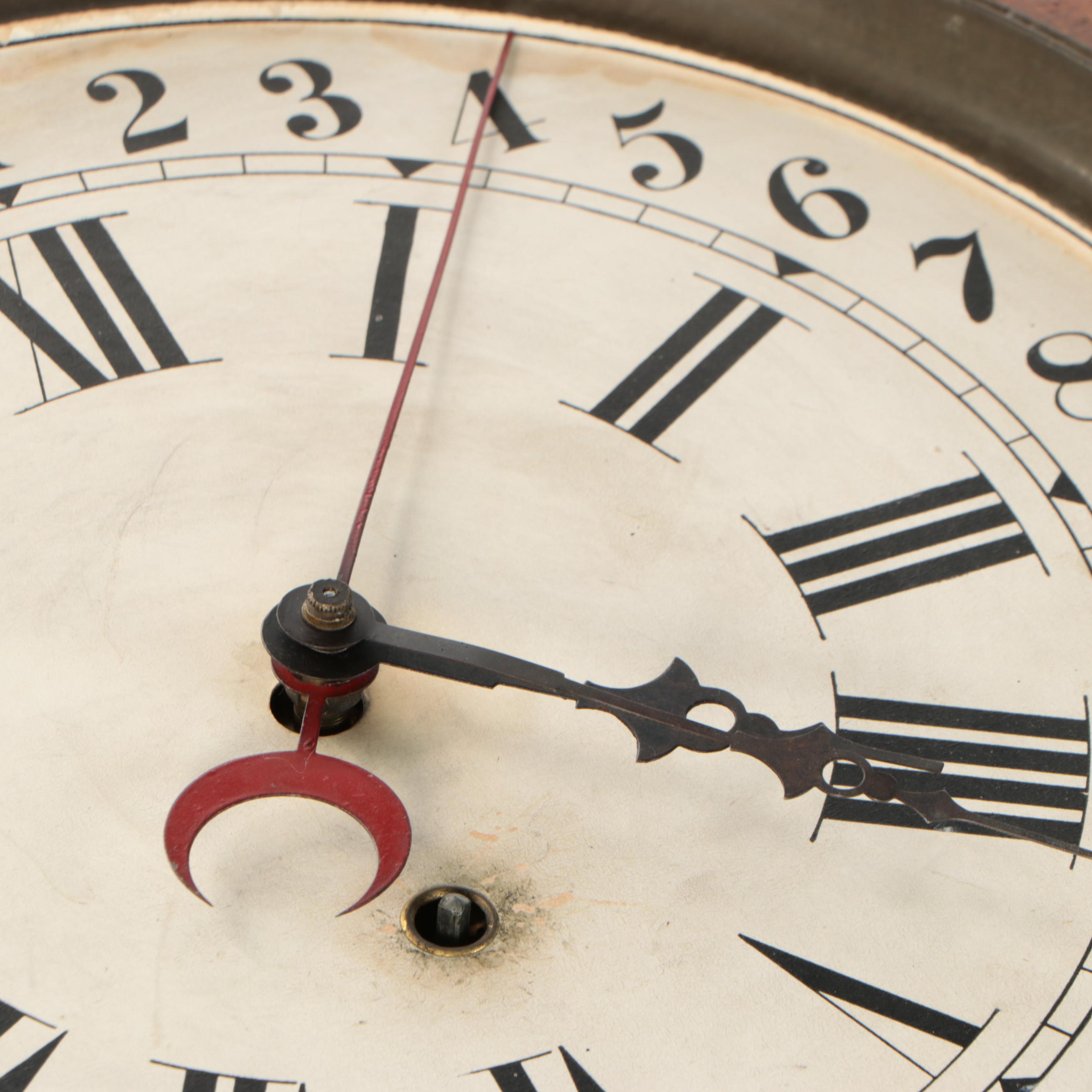 Sessions Clock Co. Regulator No. 2 Wall Clock, Early 20th C.