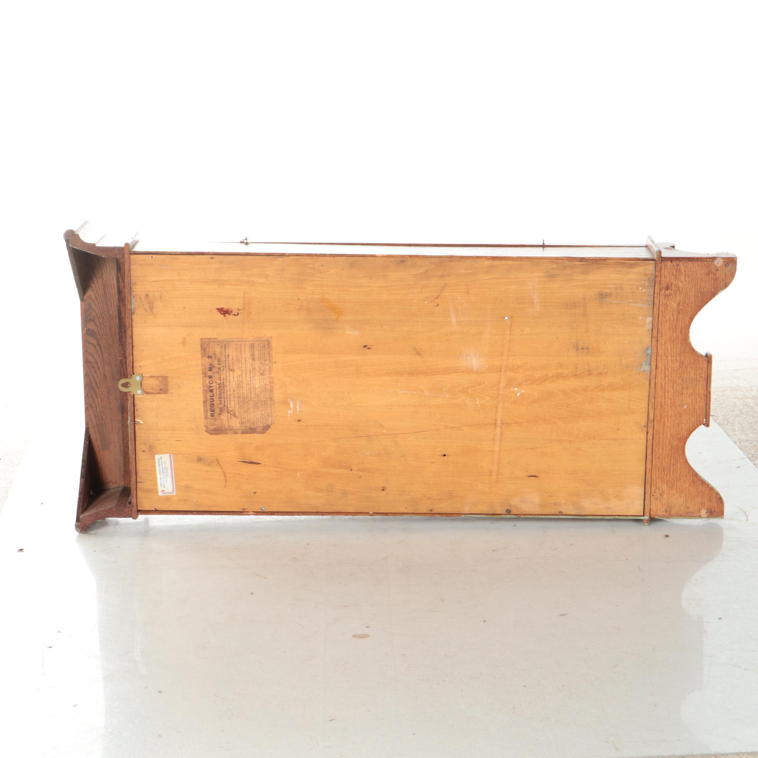 Sessions Clock Co. Regulator No. 2 Wall Clock, Early 20th C.