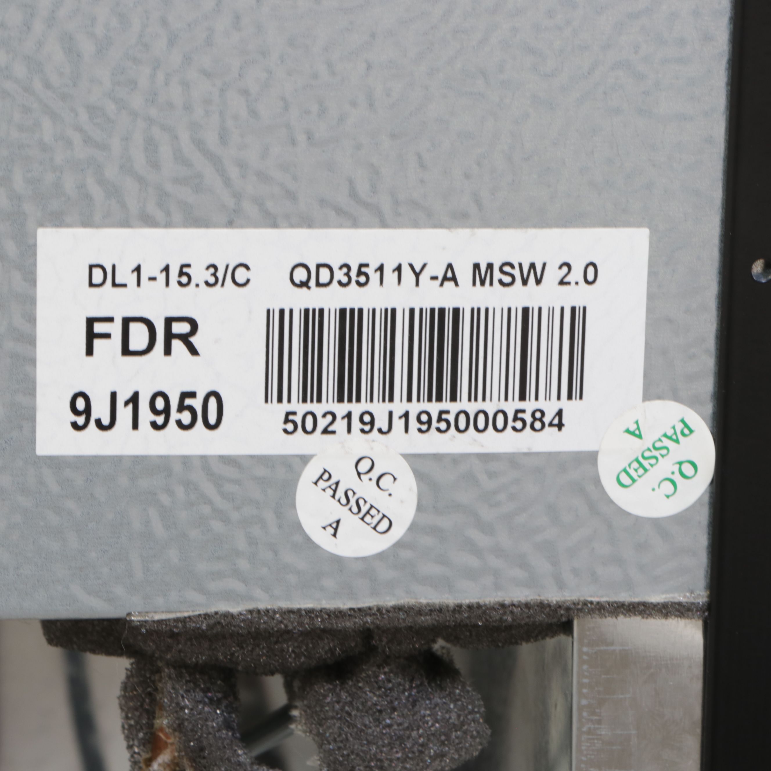 Frigidaire Dark Stainless Finish Undercounter Compact Refrigerator