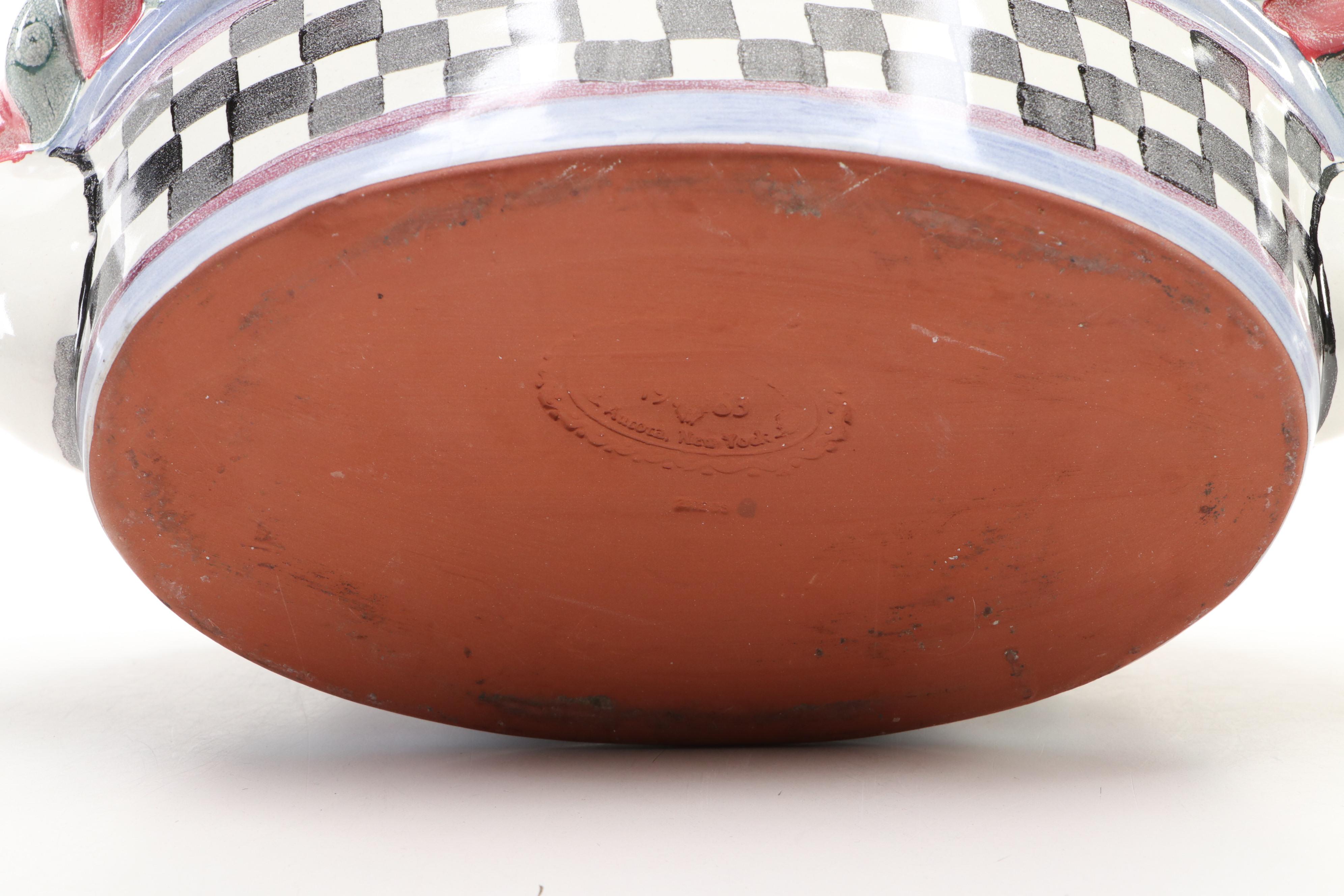 MacKenzie-Childs "Piccadilly" Casserole Dish  and Other Tableware