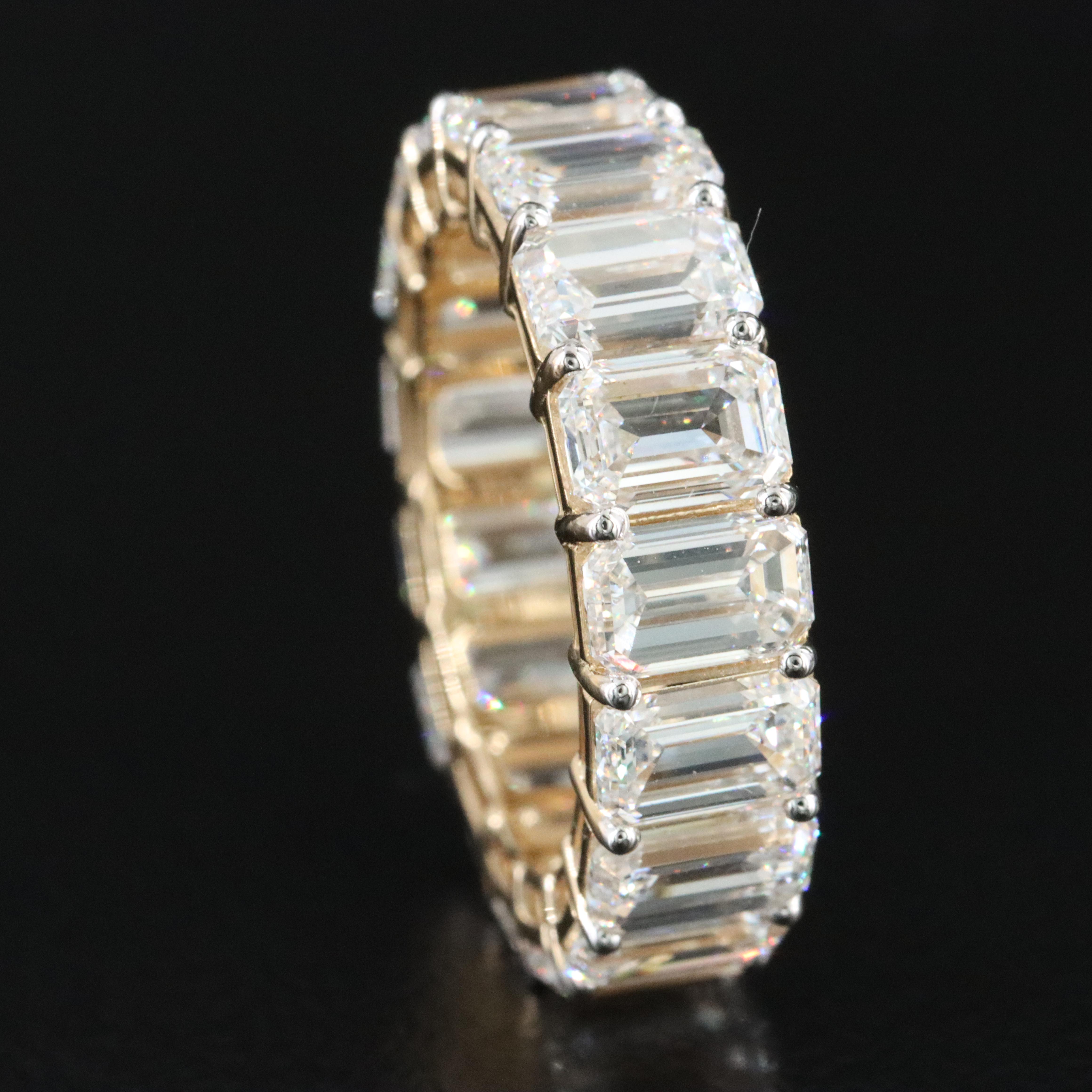 14K 9.32 CTW Lab Grown Diamond Eternity Band