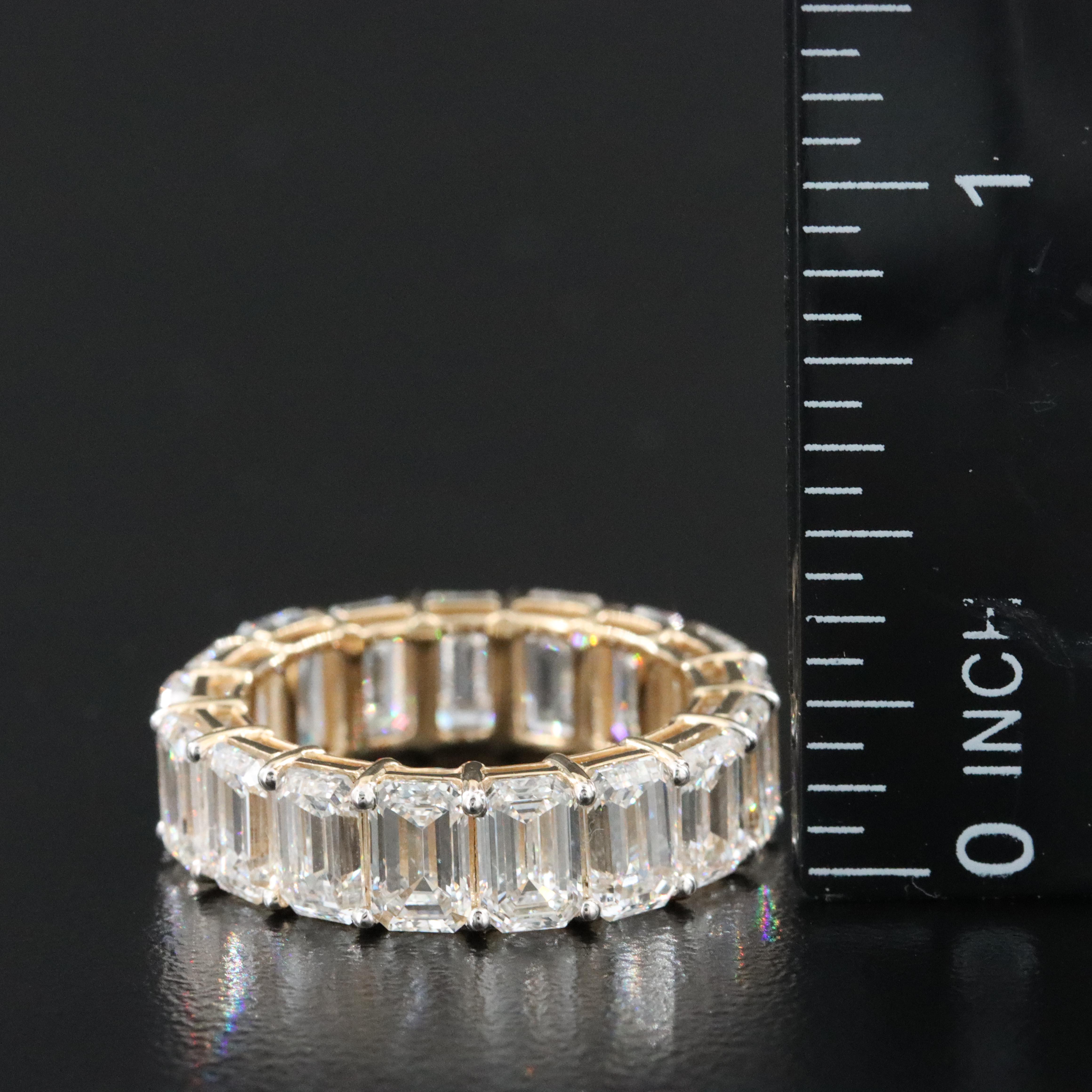14K 9.32 CTW Lab Grown Diamond Eternity Band