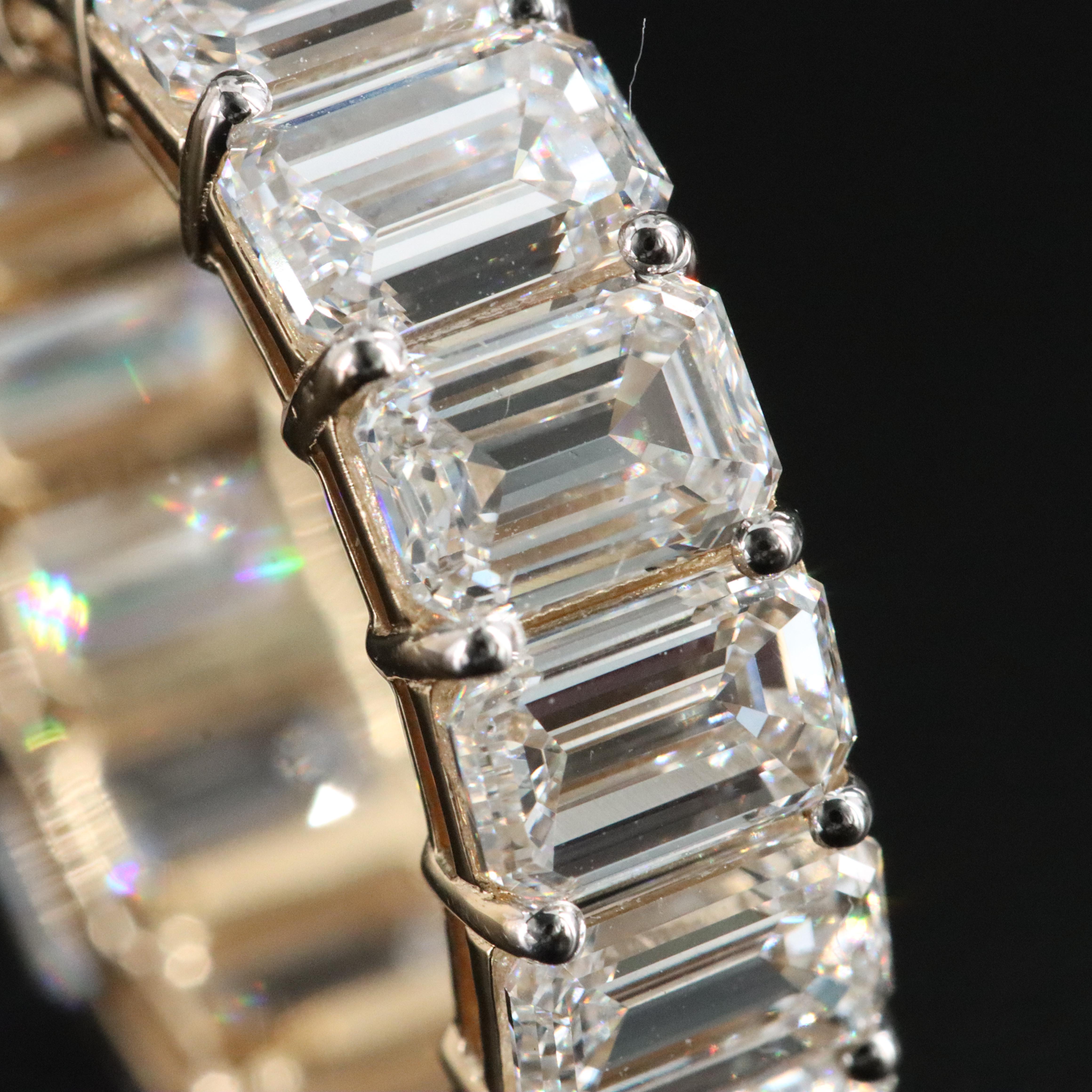 14K 9.32 CTW Lab Grown Diamond Eternity Band