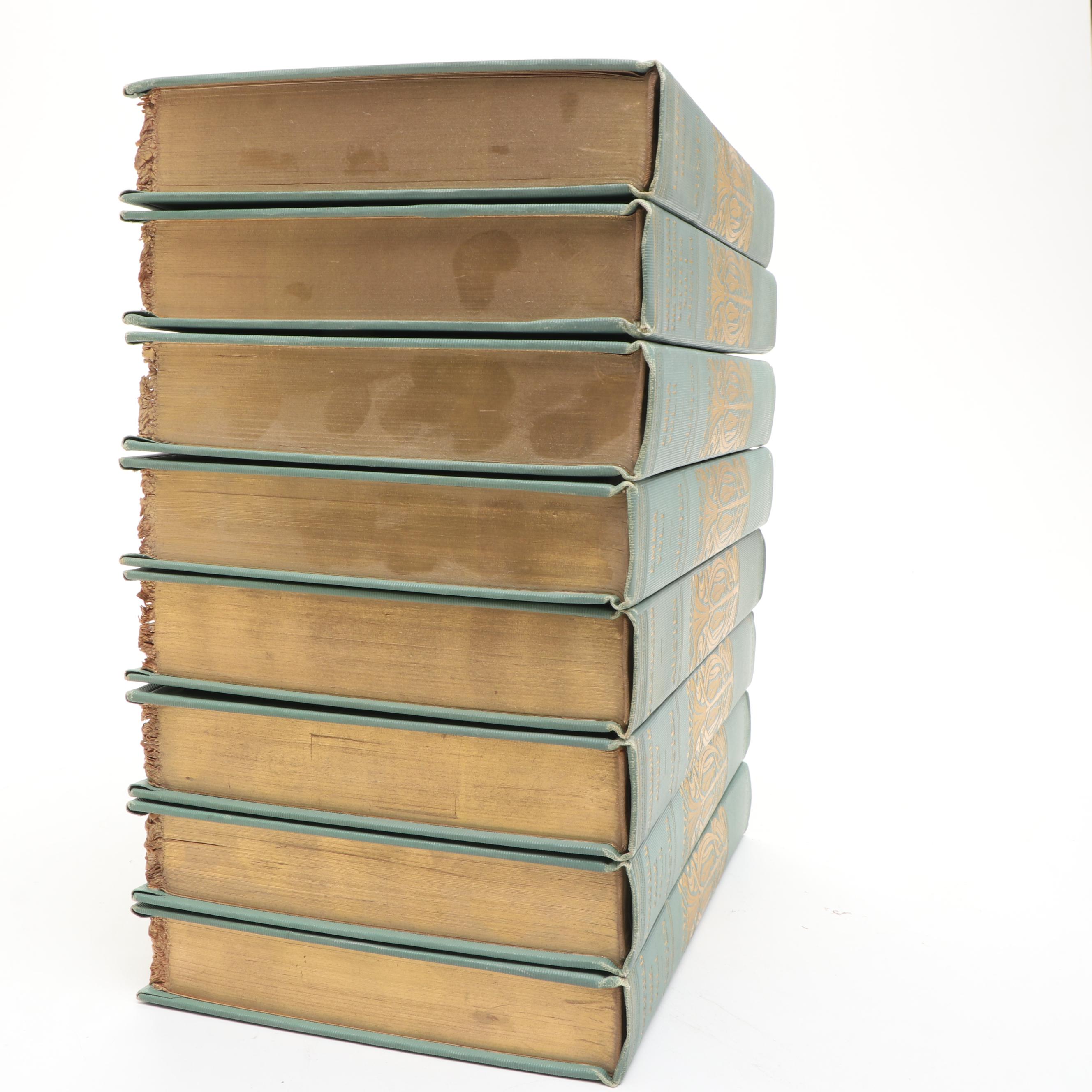 Illustrated Cabinet Edition "The Works of Jane Austen" Partial Set, circa 1910