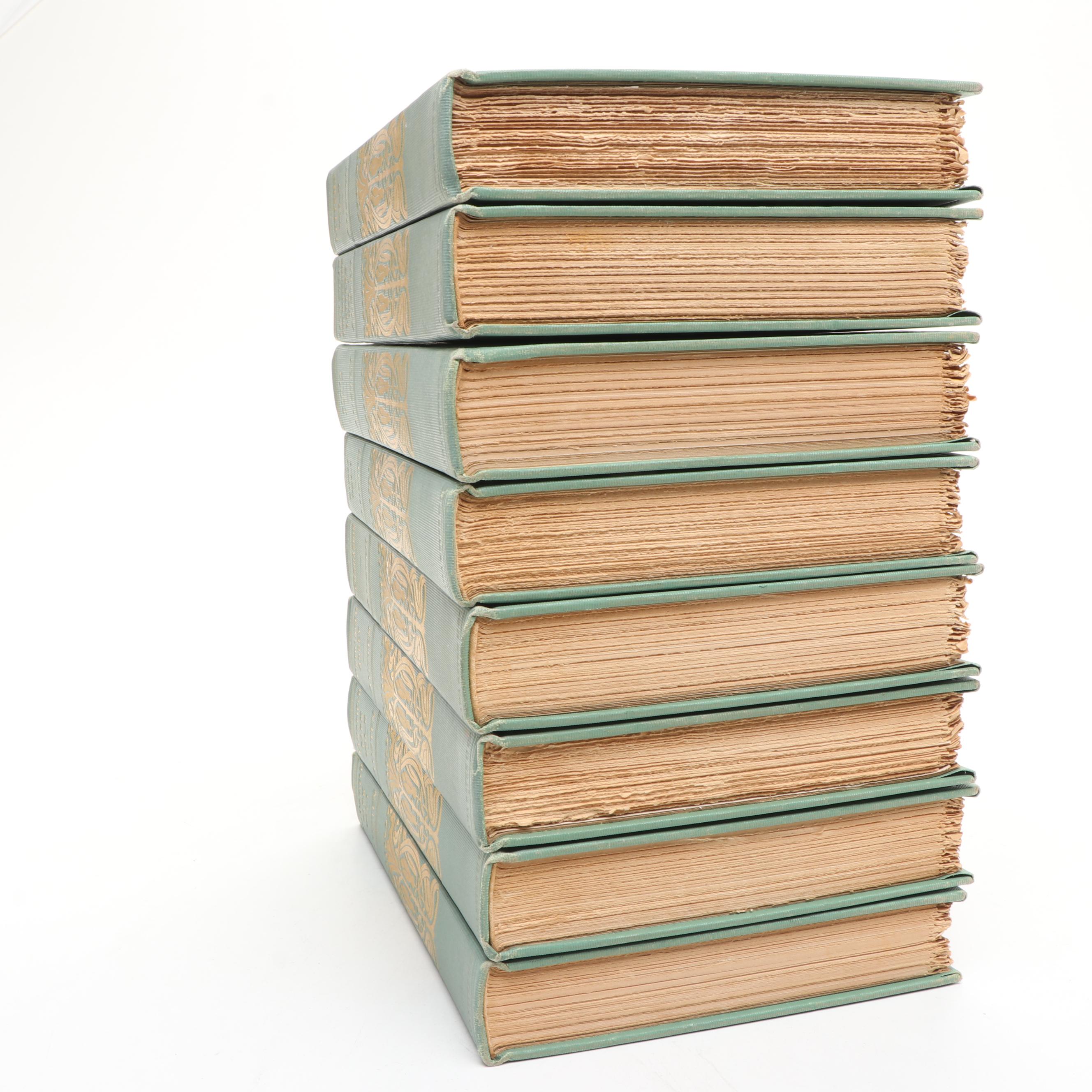 Illustrated Cabinet Edition "The Works of Jane Austen" Partial Set, circa 1910