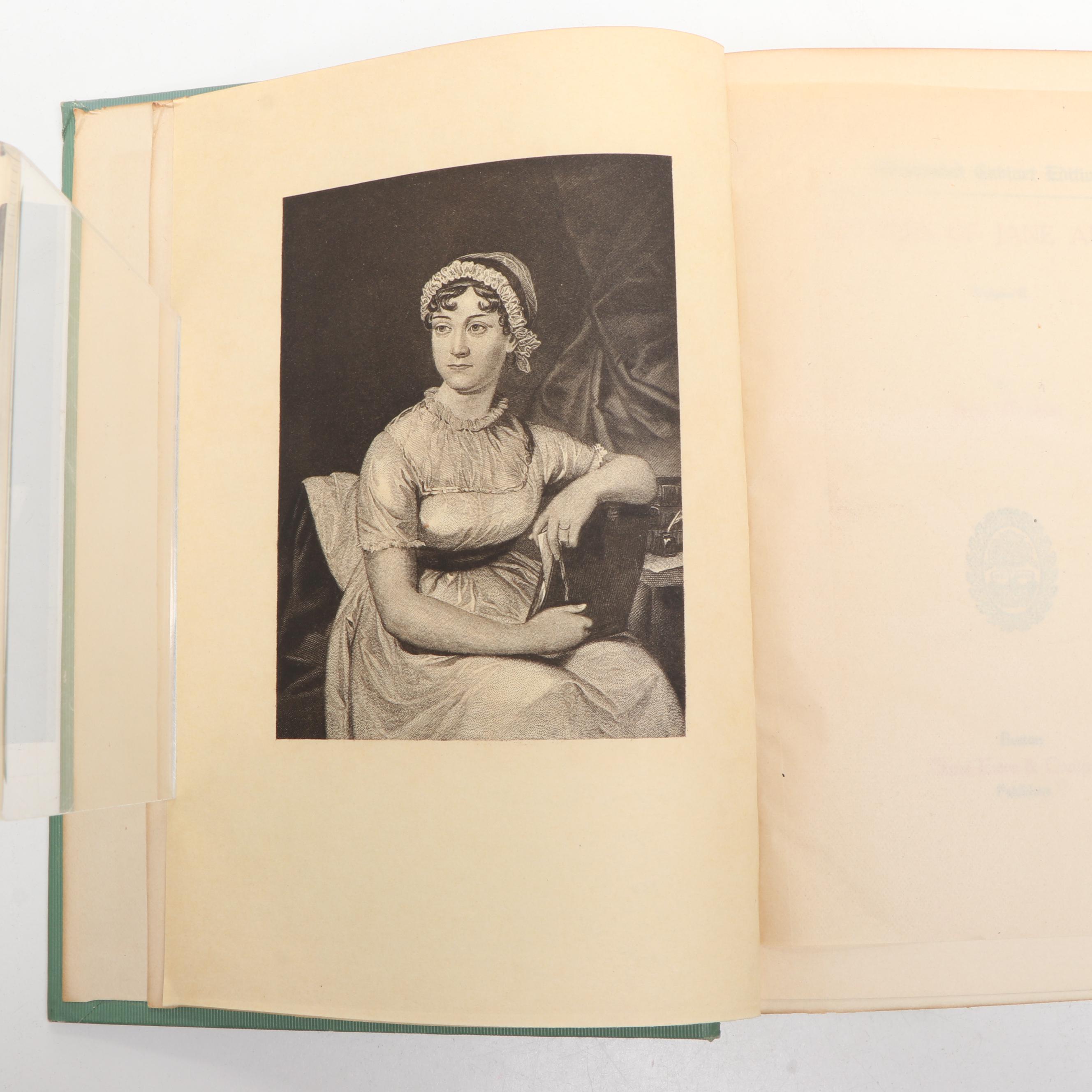 Illustrated Cabinet Edition "The Works of Jane Austen" Partial Set, circa 1910