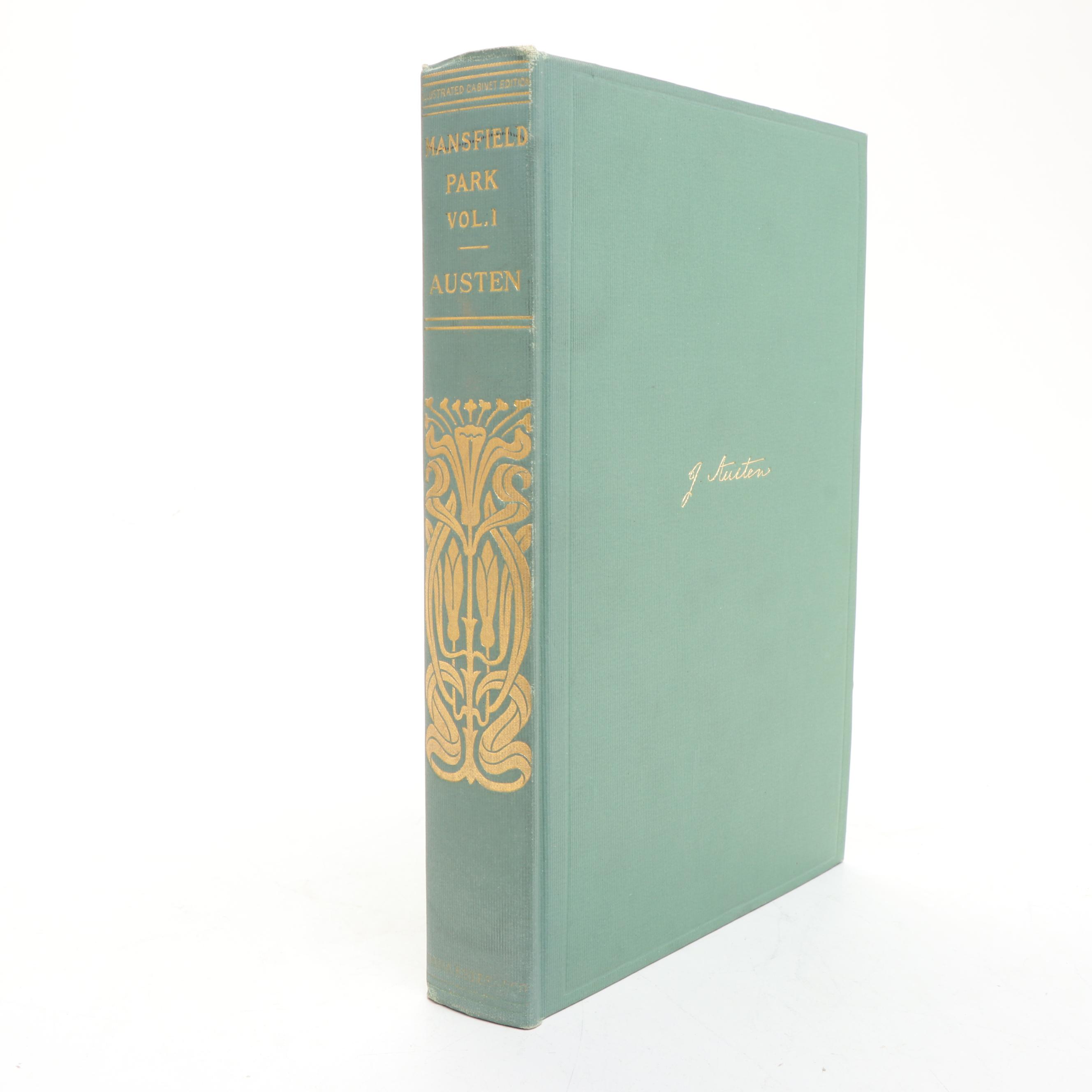 Illustrated Cabinet Edition "The Works of Jane Austen" Partial Set, circa 1910