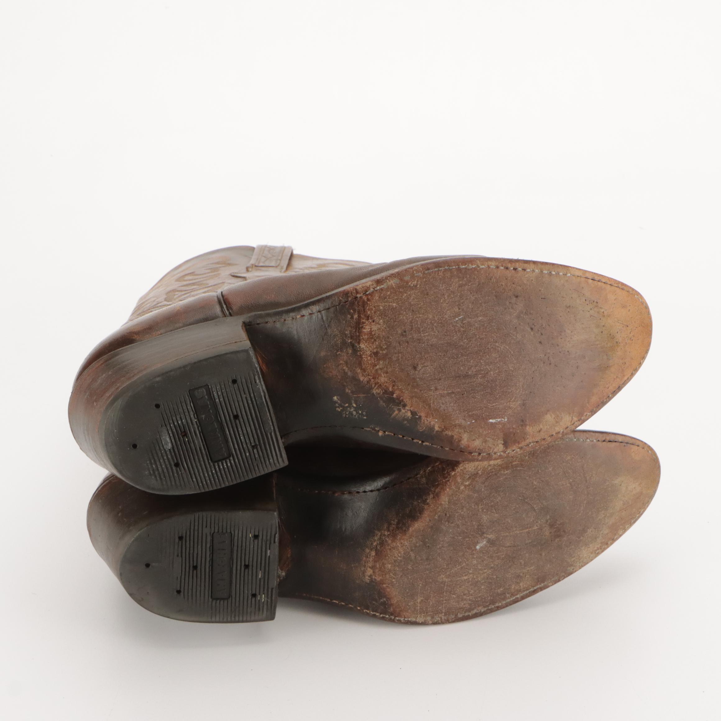 Men's Lucchese Western Boots in Leather