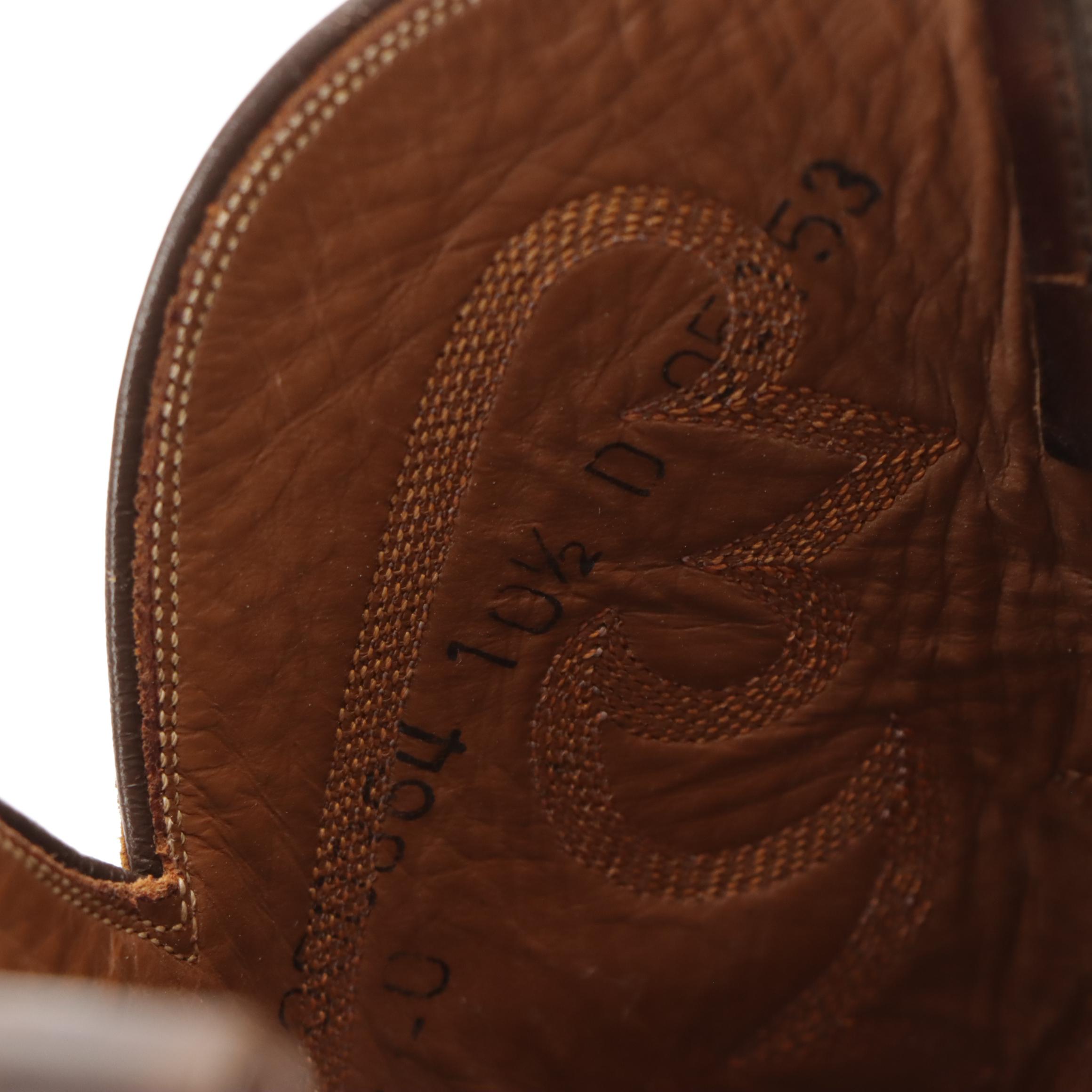 Men's Lucchese Western Boots in Leather