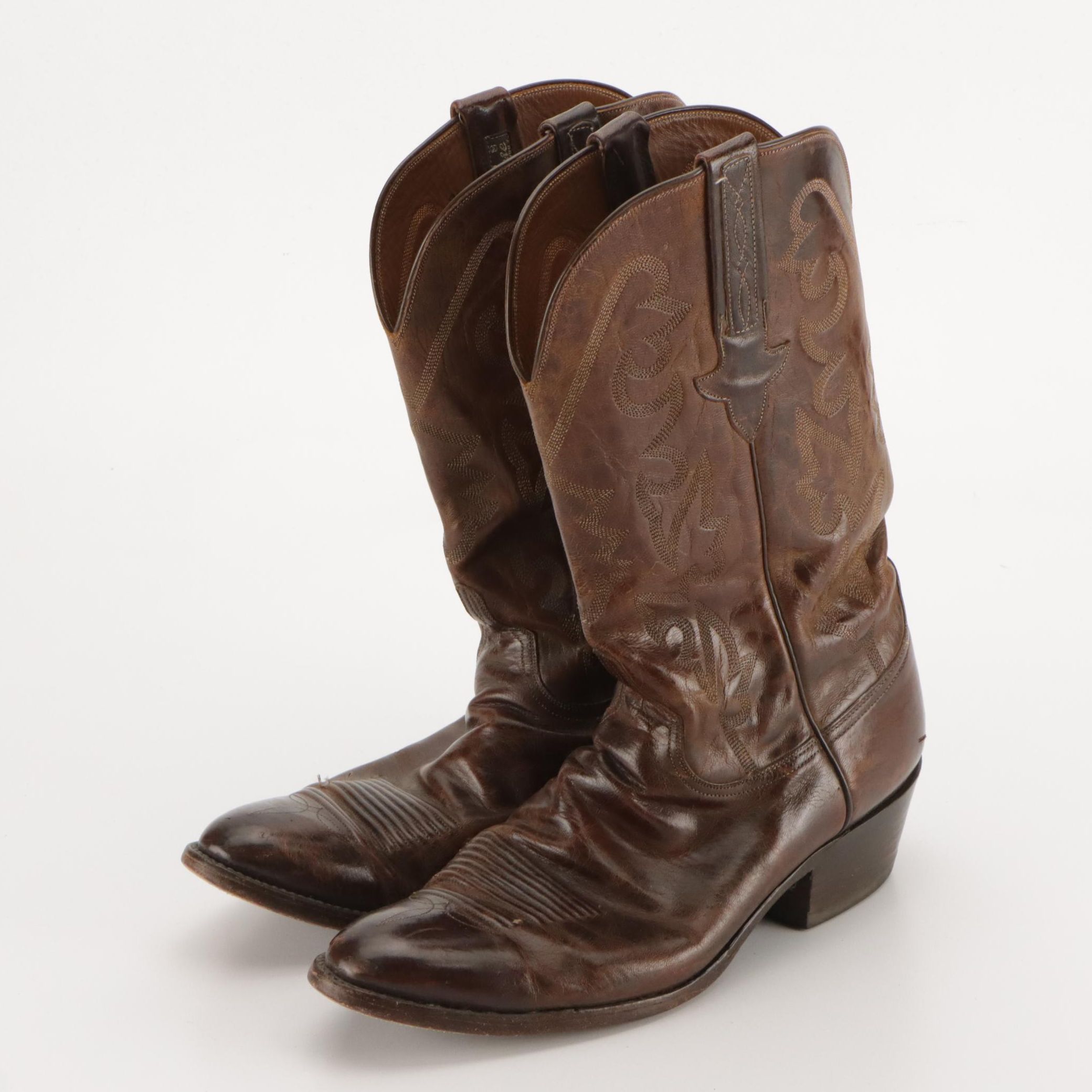 Men's Lucchese Western Boots in Leather