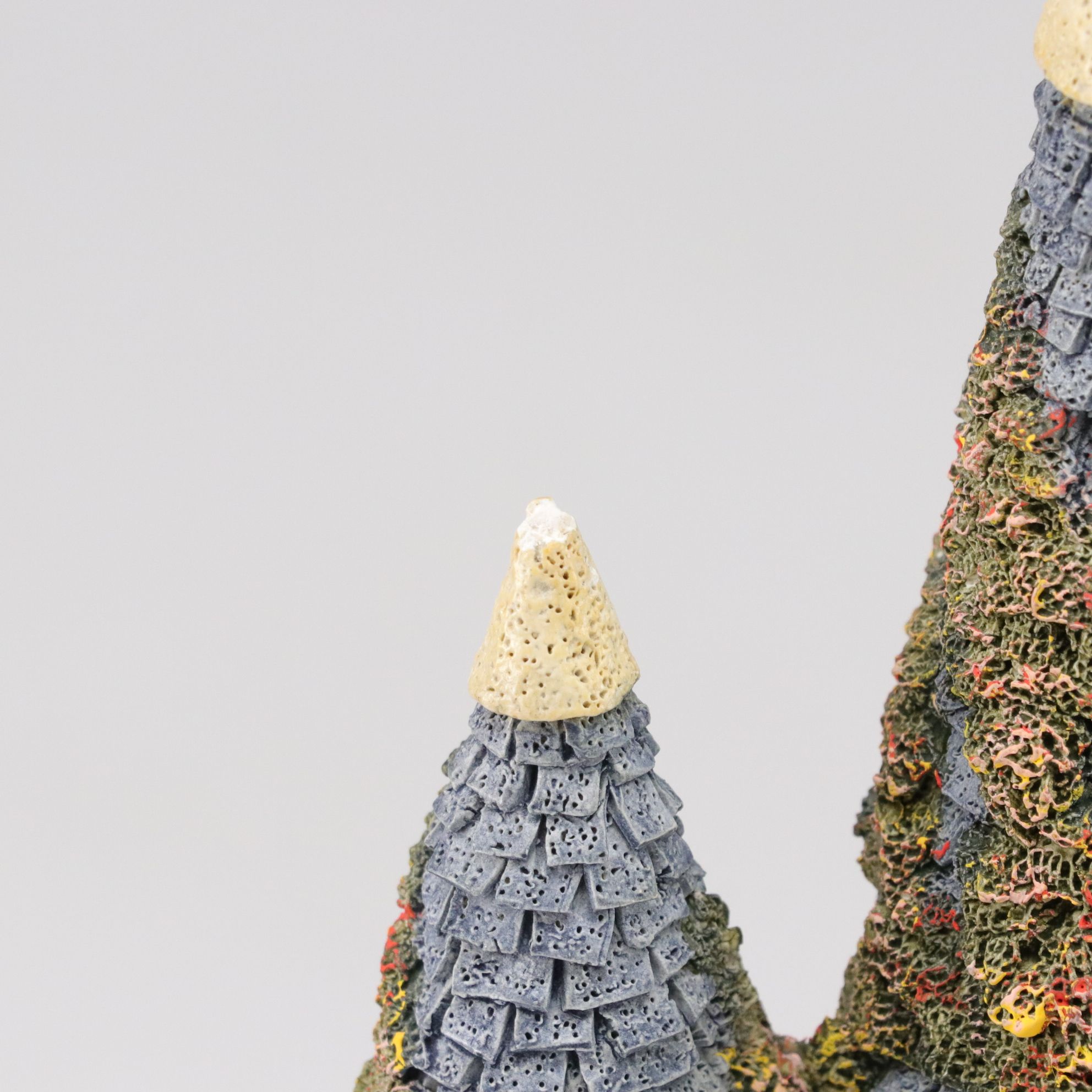 Five David Winter Cottages with "Fairytale Castle", Late 20th Century