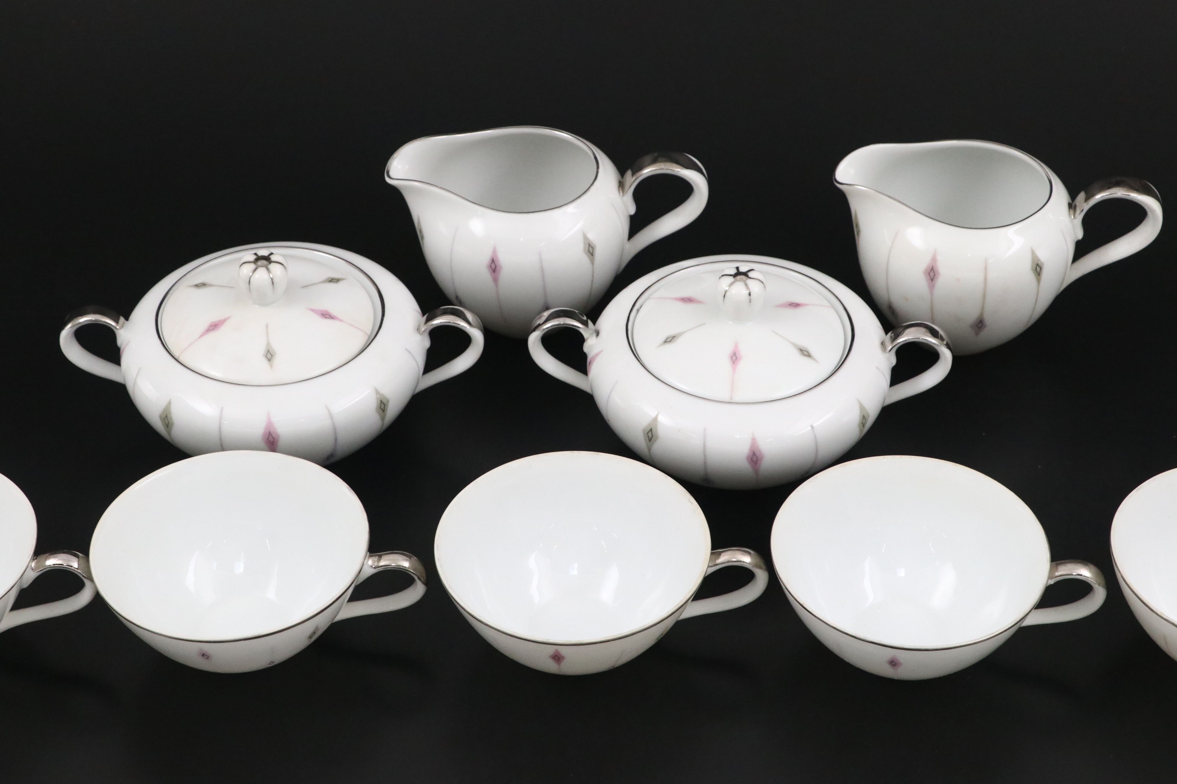 Harmony House Porcelain "Carrousel" Dinnerware and Serving Pieces