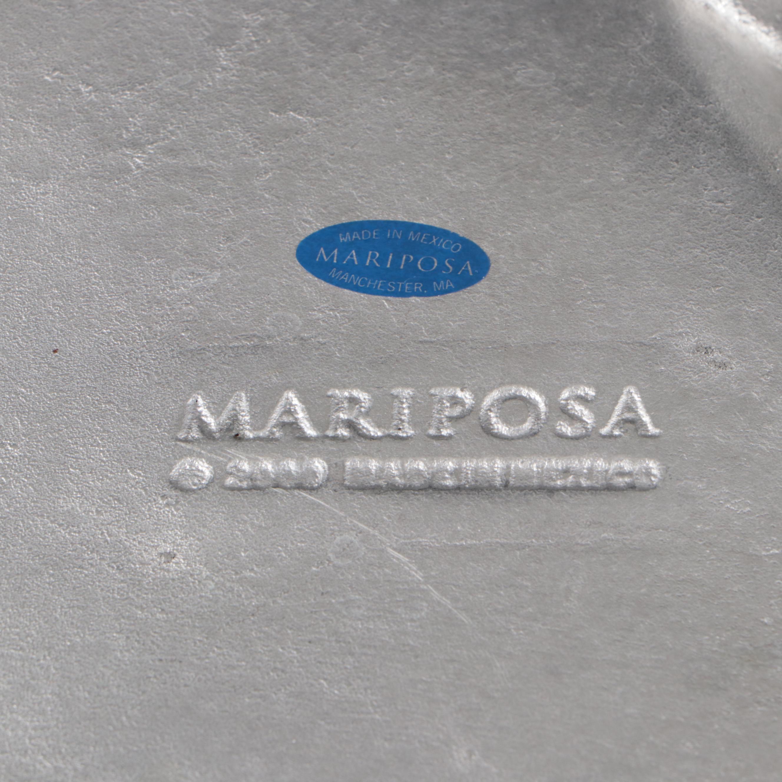 Mariposa with Other Metal Elephant Shaped Dishes and Tableware