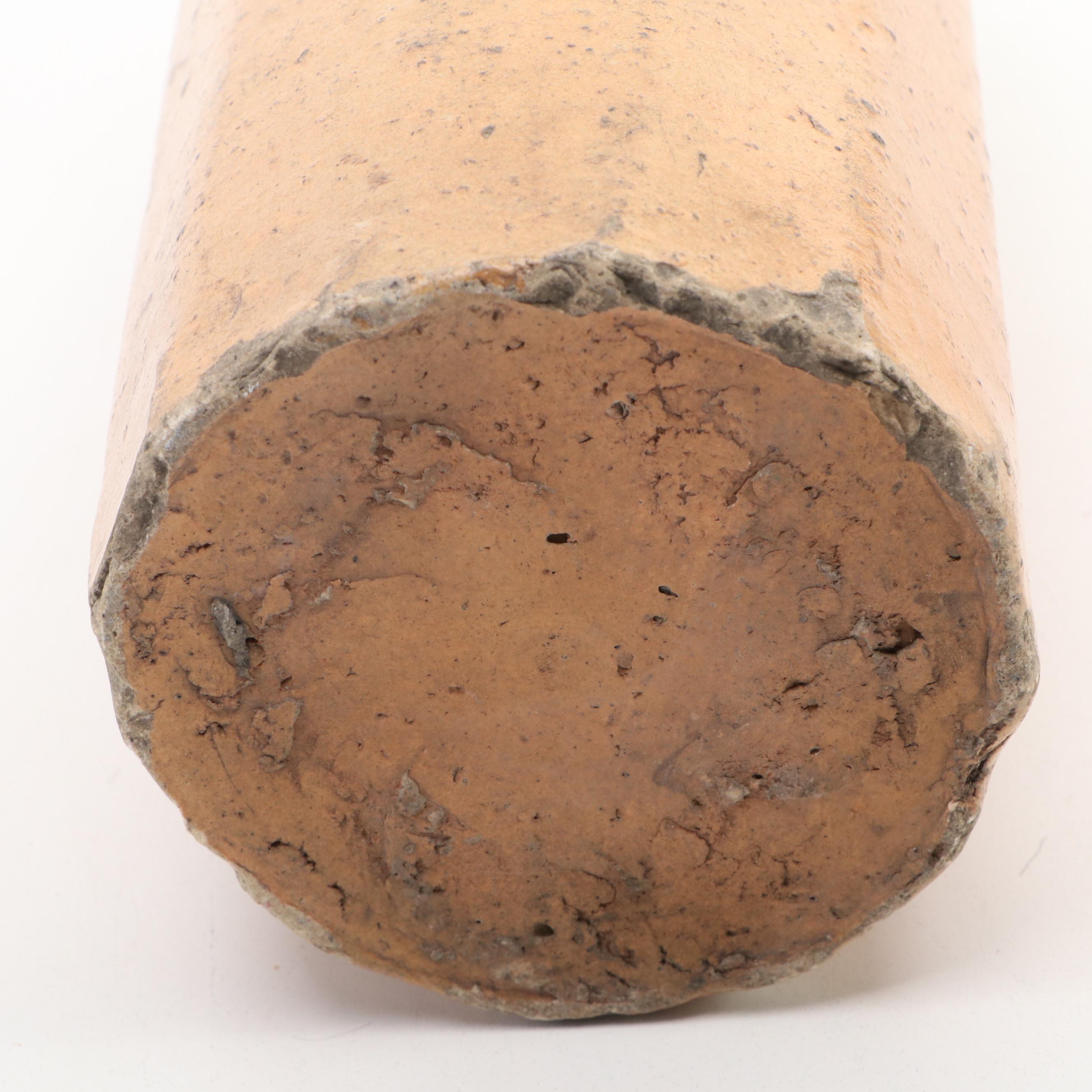 Thomas Stacy Ohio Stoneware Sarsaparilla Bottle with Yellowware Pippin Bowl