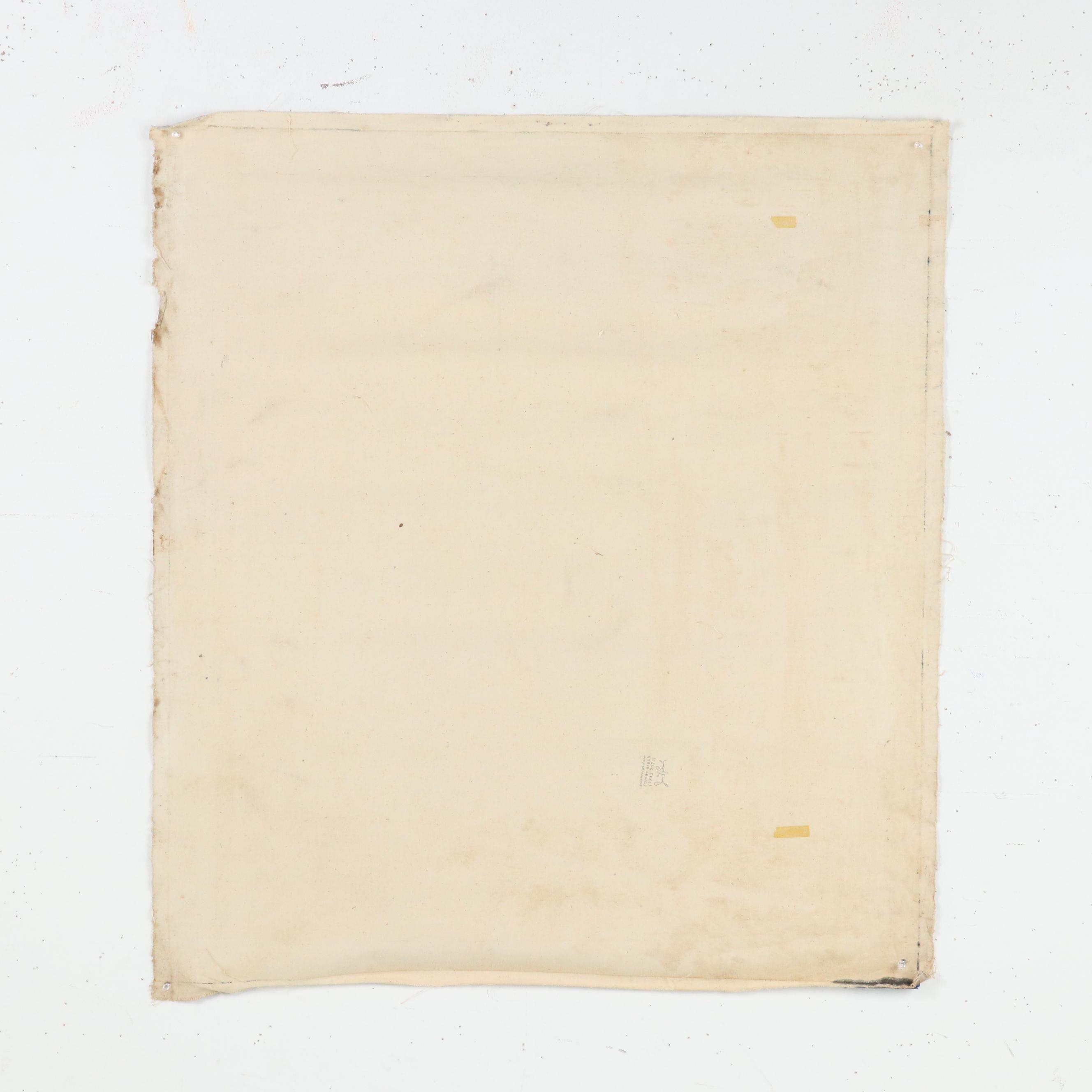 Oil Painting of Abstracted Moonlit Bird