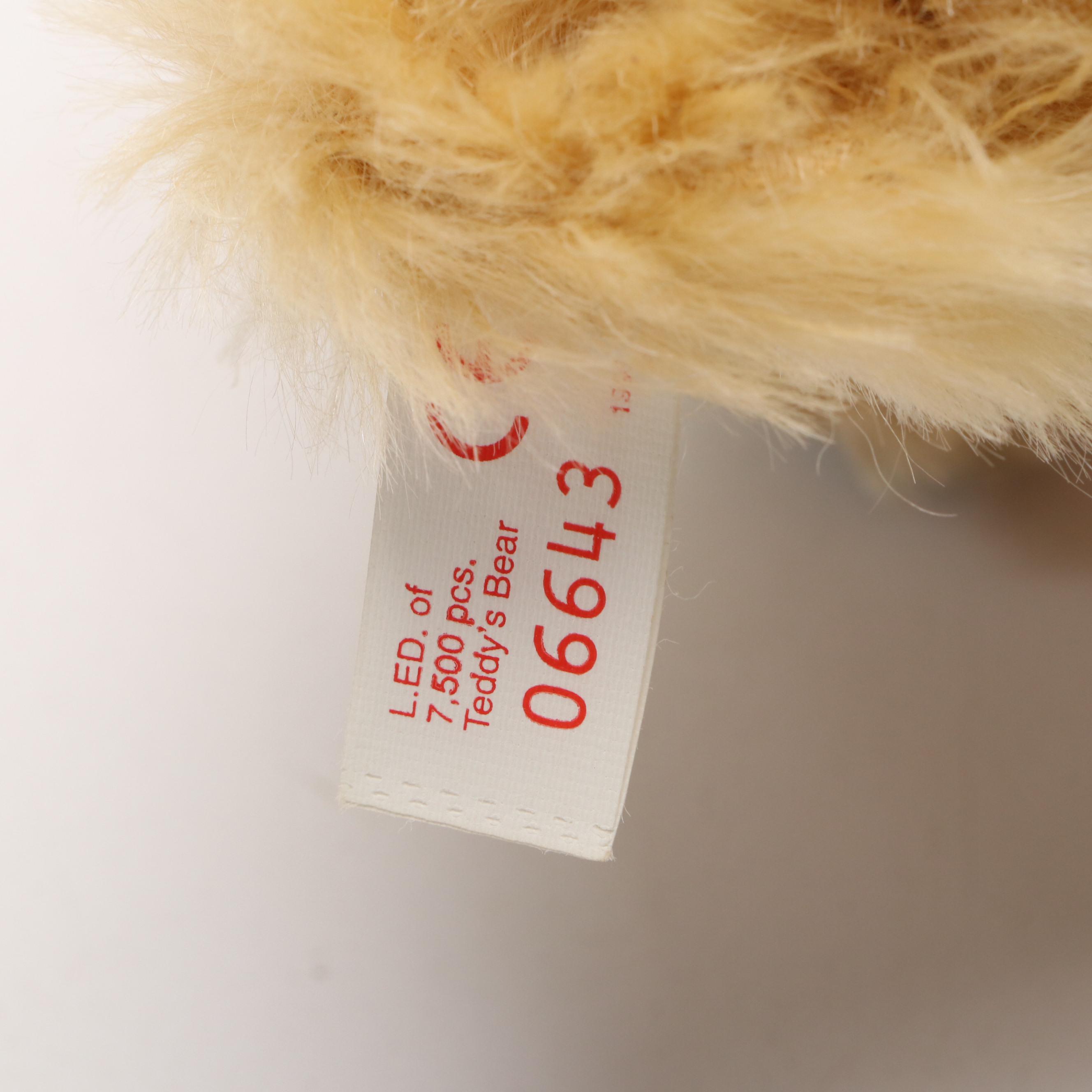 Steiff "Abraham Lincoln," "Teddy Bear George" and "Teddy's Bear" Stuffed Animals