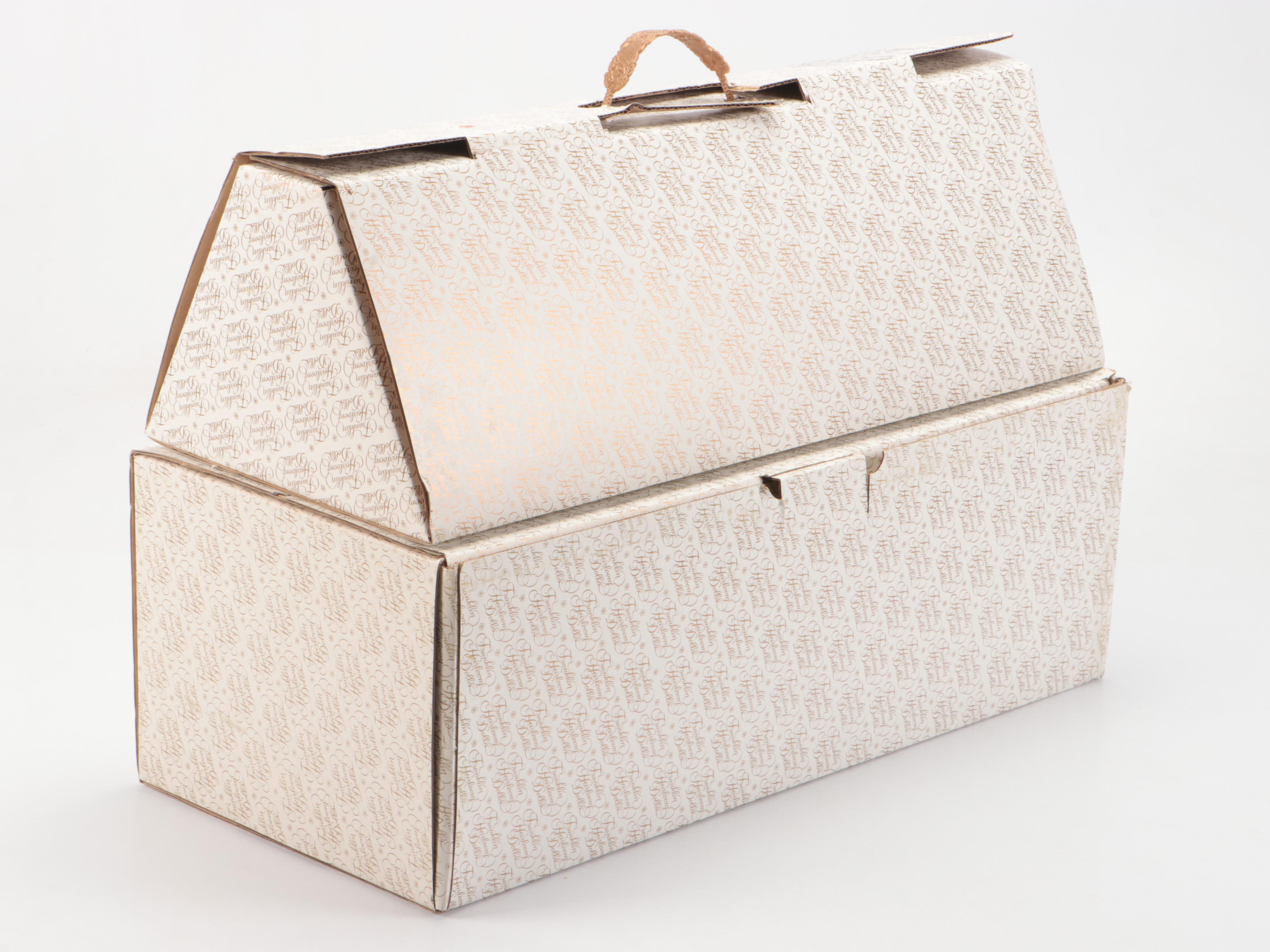 Franklin Heirloom "Violette" and Other Gibson Girl Porcelain Doll, Late 20th C.