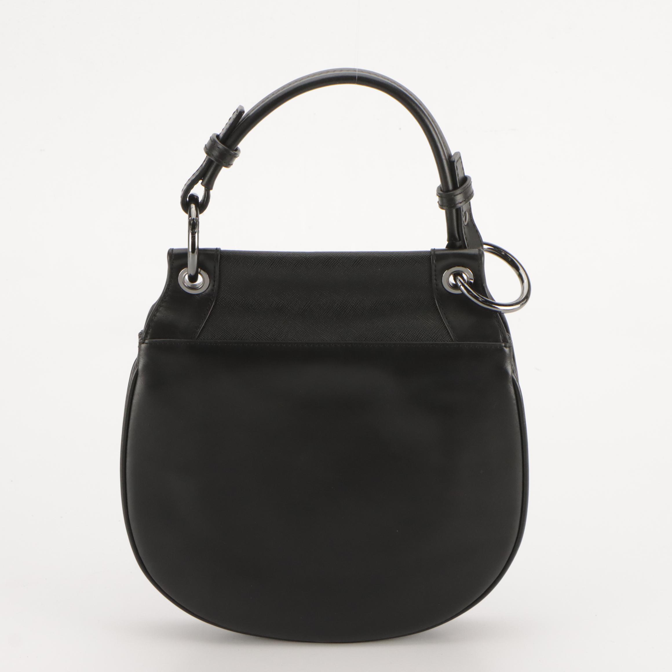 Salvatore Ferragamo Clutch and Worth New York Accordion Bags in Saffiano Leather