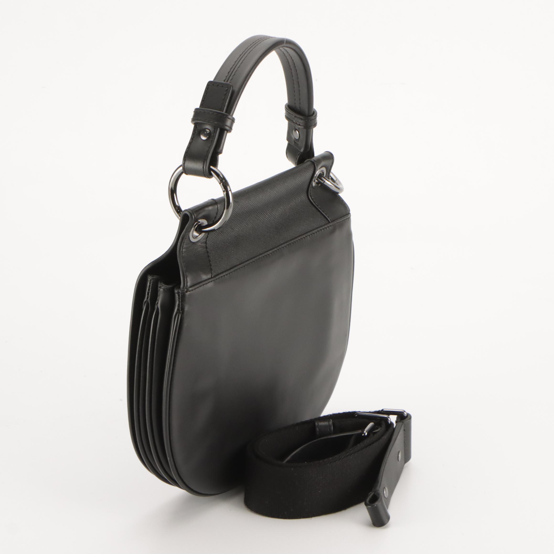 Salvatore Ferragamo Clutch and Worth New York Accordion Bags in Saffiano Leather