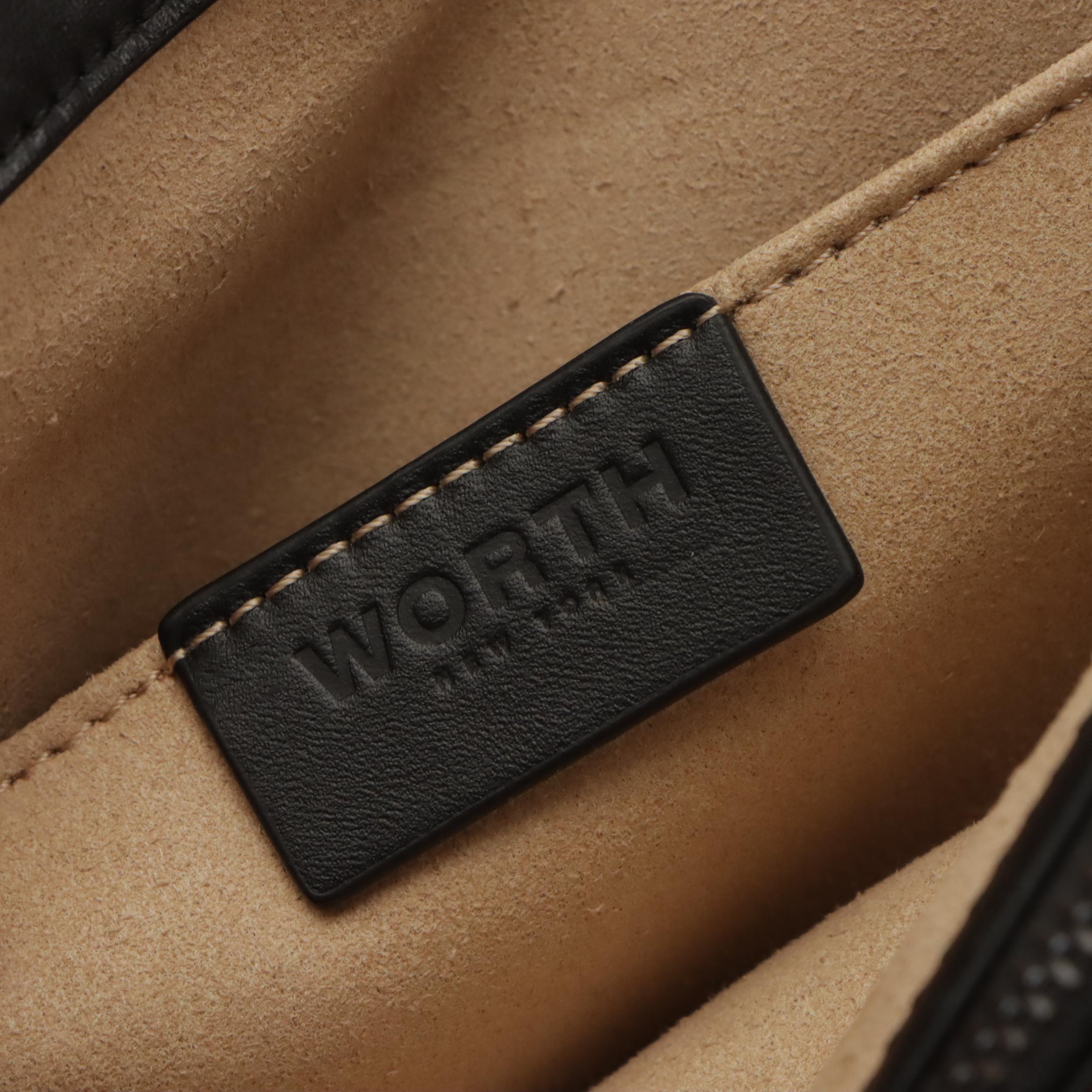 Salvatore Ferragamo Clutch and Worth New York Accordion Bags in Saffiano Leather