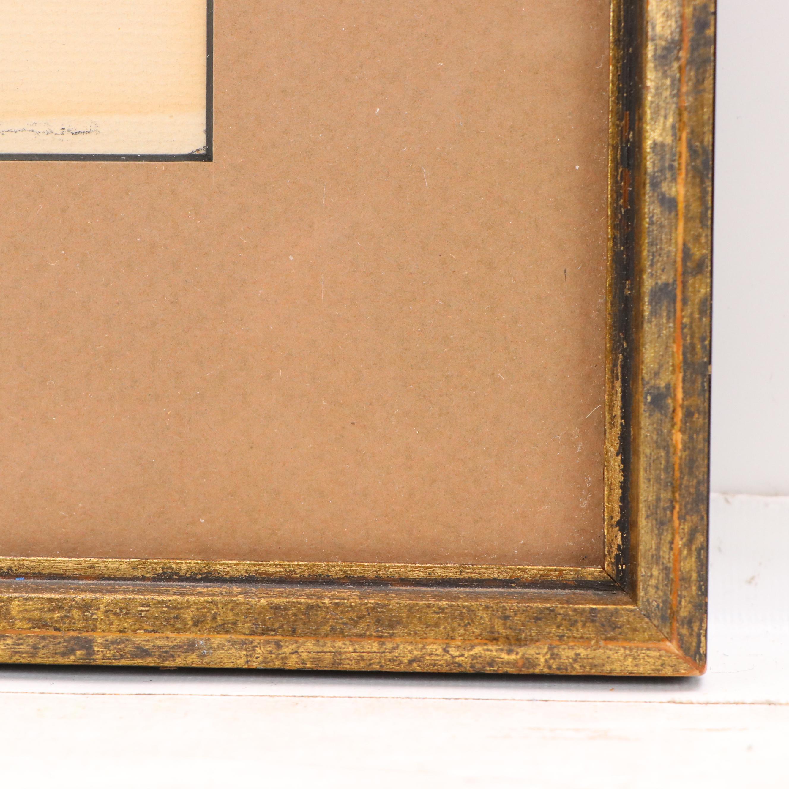 Colored Pencil Drawing of High Stepping Horse, Early to Mid-20th Century